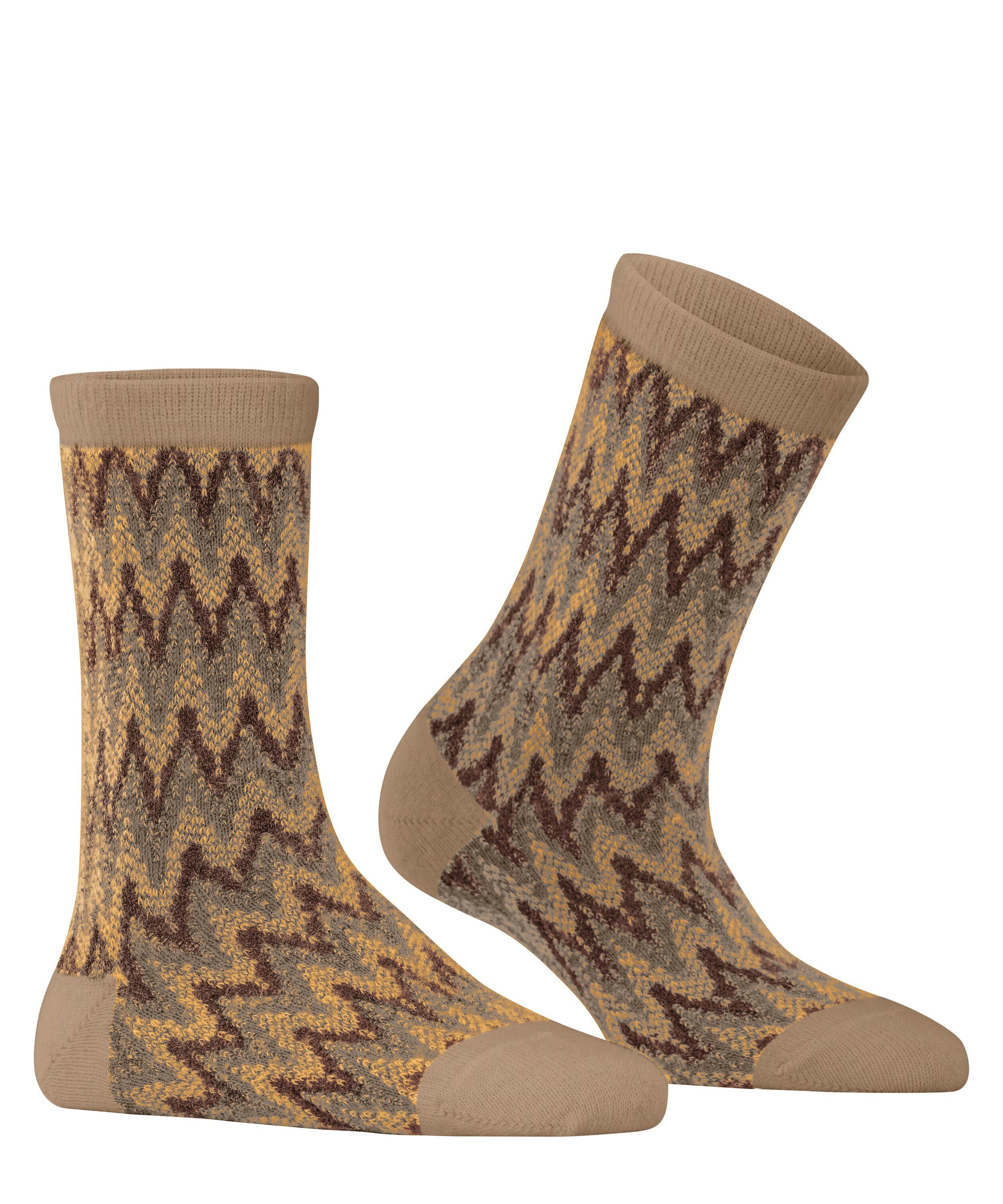 Socken Bread mel. nut (1-Paar) (5037) FALKE Crumb