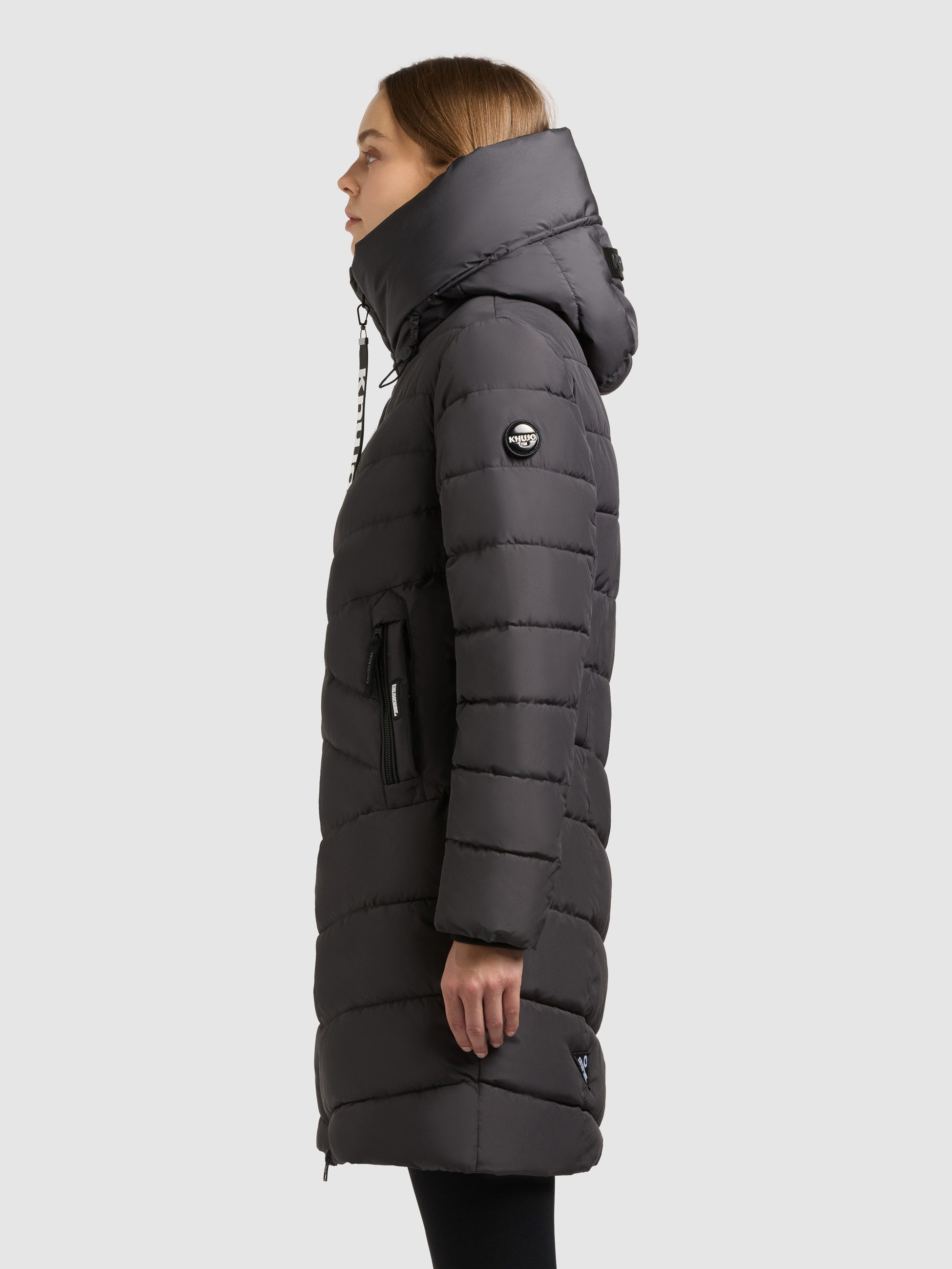 khujo Steppmantel ENEF Taschenbeutel mit Fleece – Bild 4 von 5