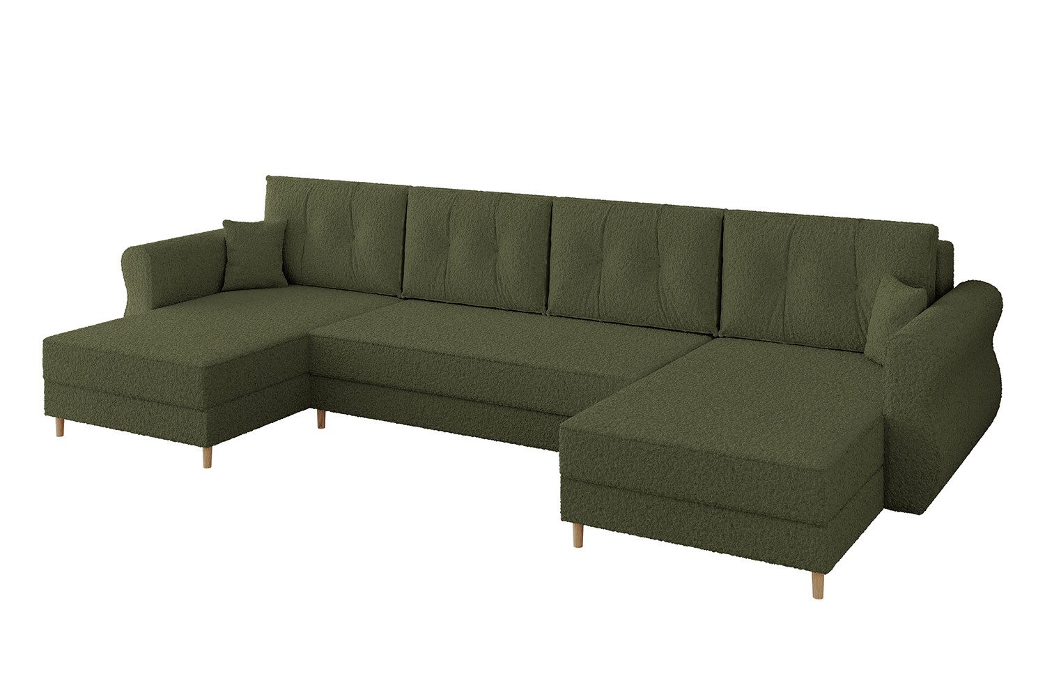 ALTDECOR Wohnlandschaft APOL-U, Couch mit Schlaffunktion, günstig online kaufen