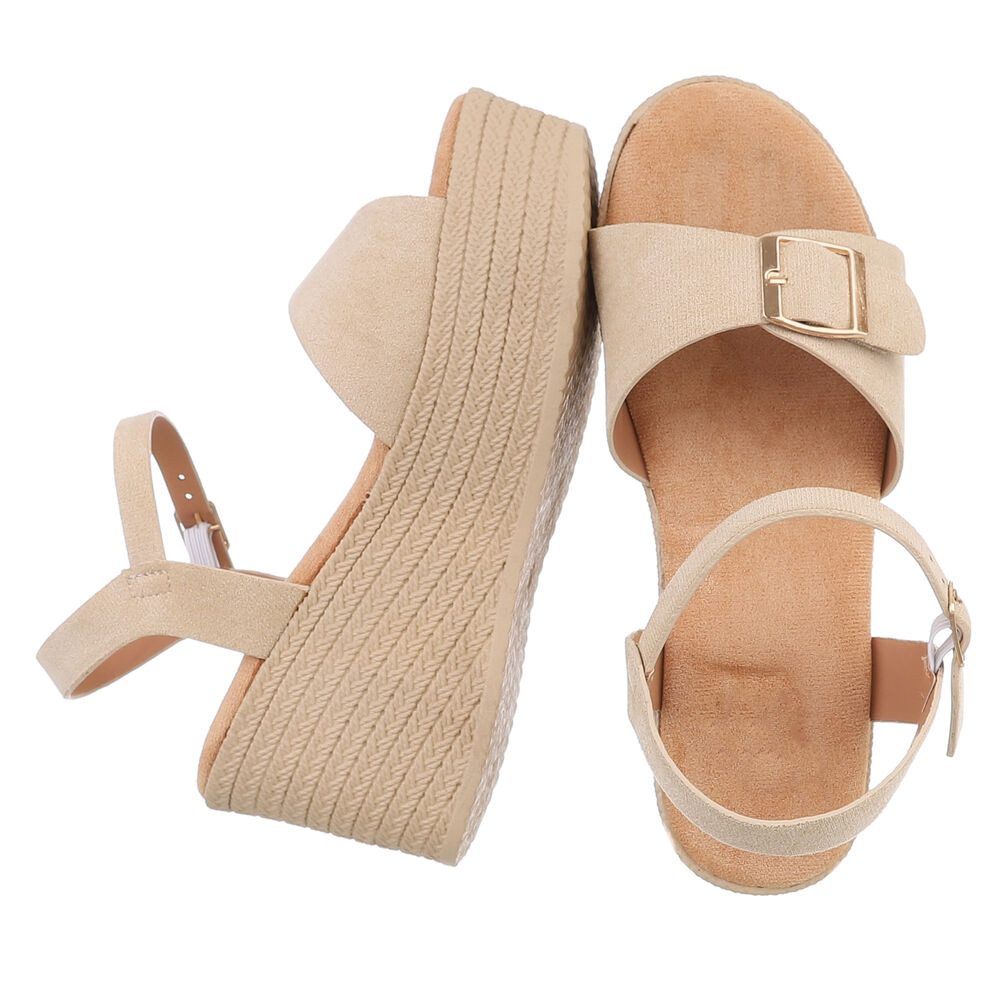 Ital-Design Elegante Plateau-Sandalen für jeden Anlass Plateausandaletten ( günstig online kaufen