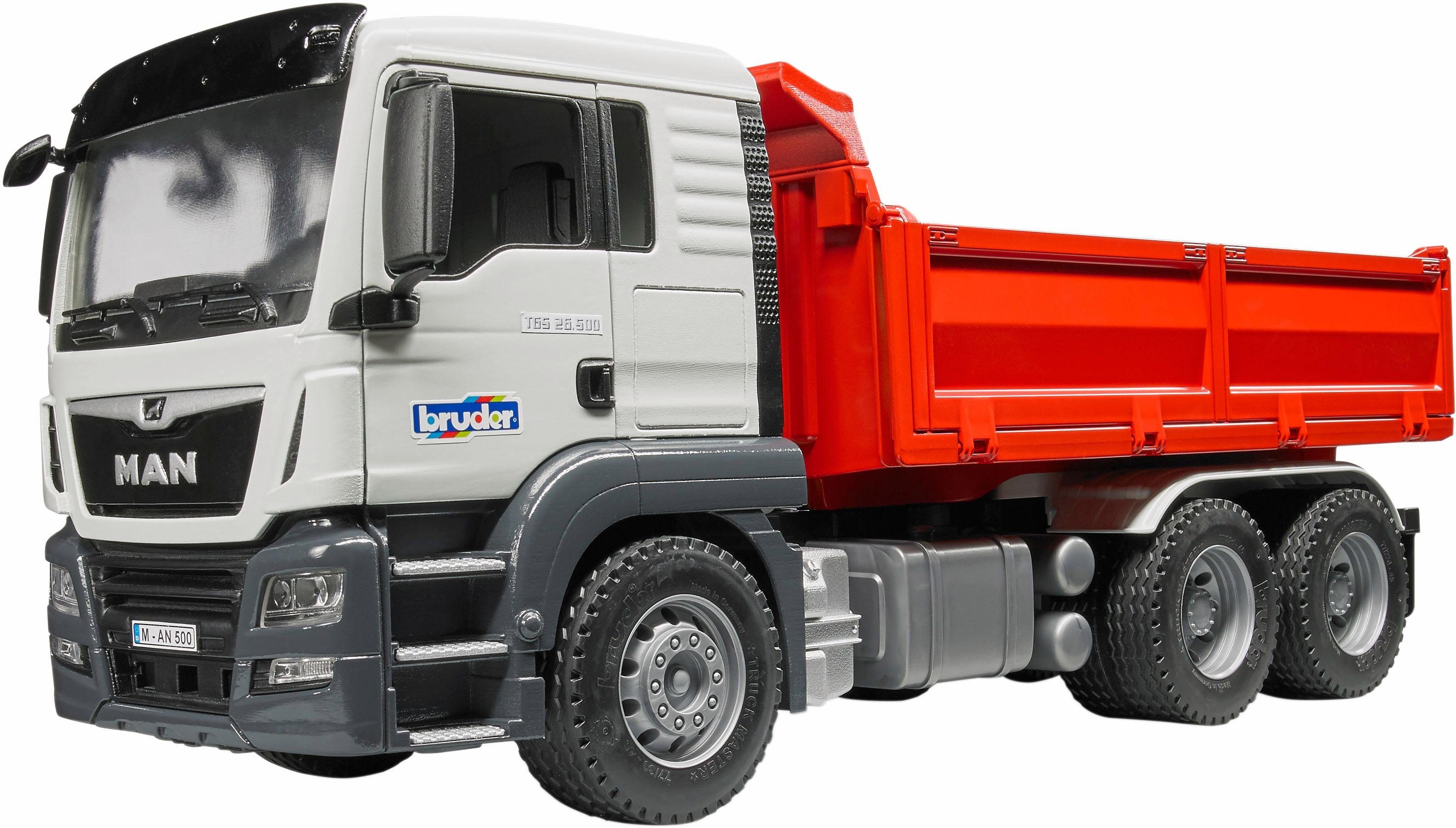 Bruder® Spielzeug LKW »MAN TGS Kipp LKW mit Ladebordwänden Bruder® Spielzeug LKW »MAN TGS Kipp LKW mit Ladebordwänden