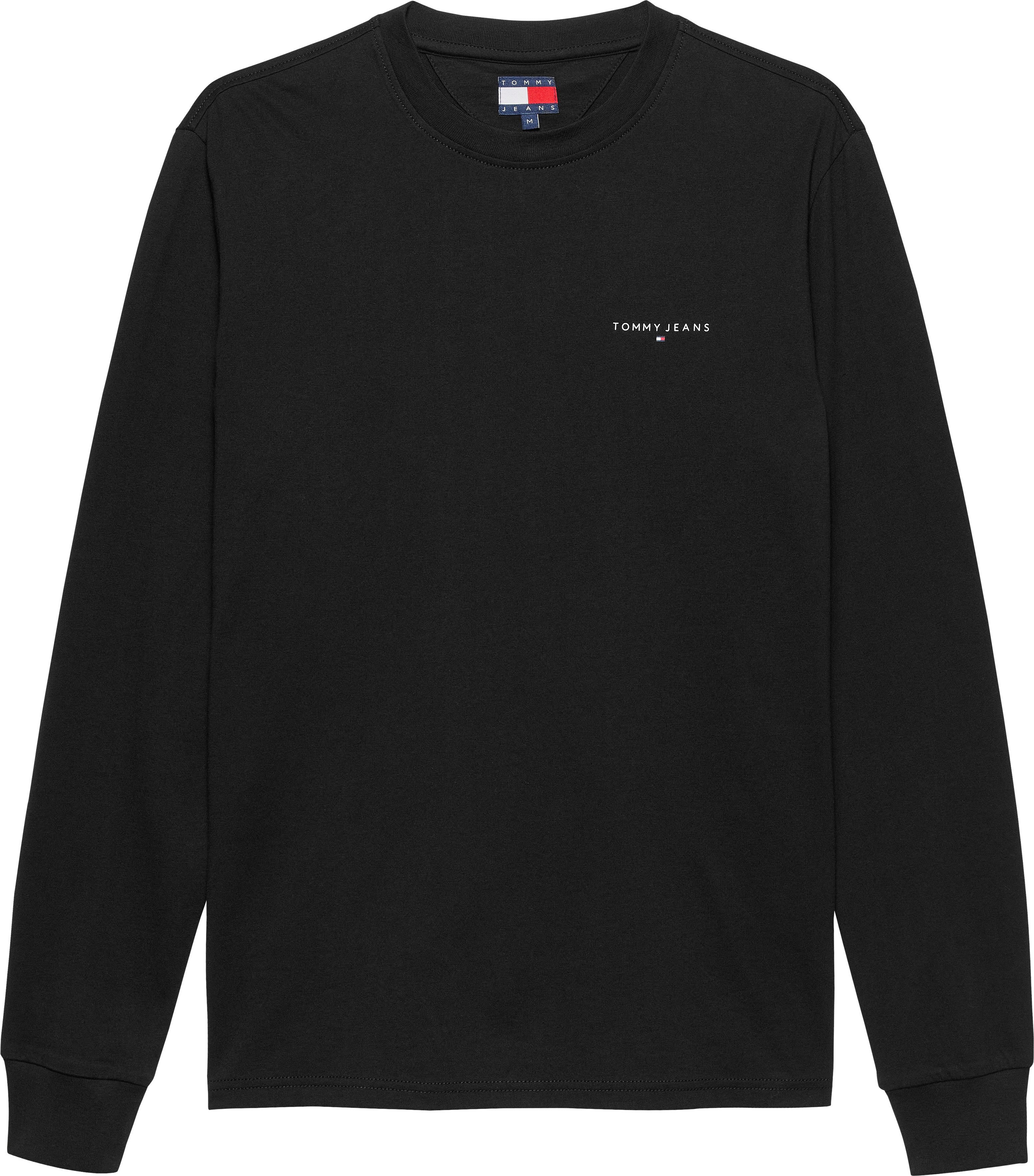 Tommy Jeans Langarmshirt TJM SLIM CHEST LINEAR LS TEE EXT Mit Rundhalsausschnitt – Bild 5 von 5