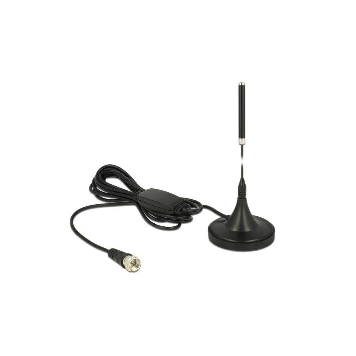 Delock DAB+ dBi, - - Omniantenne aktiv, Antenne F-Stecker, 21 WLAN- 12413 mit...