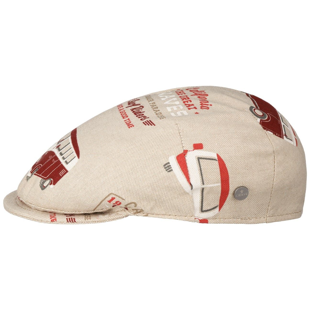 Lierys Flat Cap (1-St) Schirmmütze mit Schirm, Made in Italy