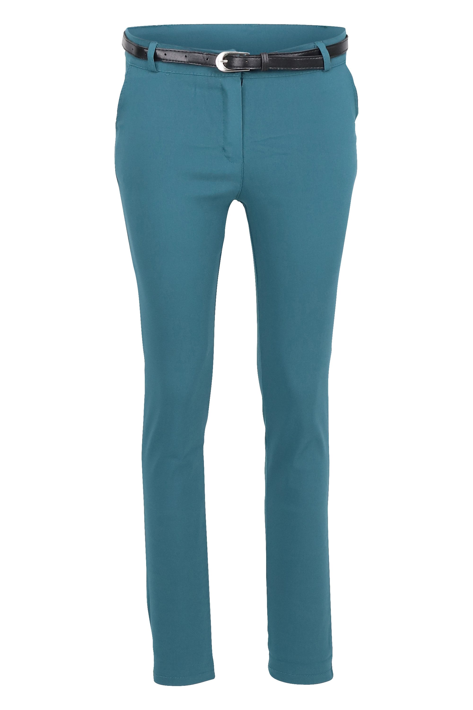 malito more than fashion Chinohose 1033 unifarbene Stretch Basic Hose Slim günstig online kaufen