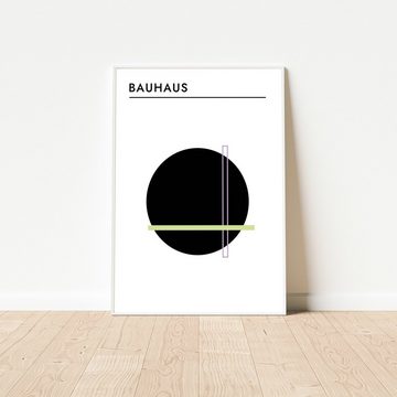 MOTIVISSO Poster Kunststil - Bauhaus