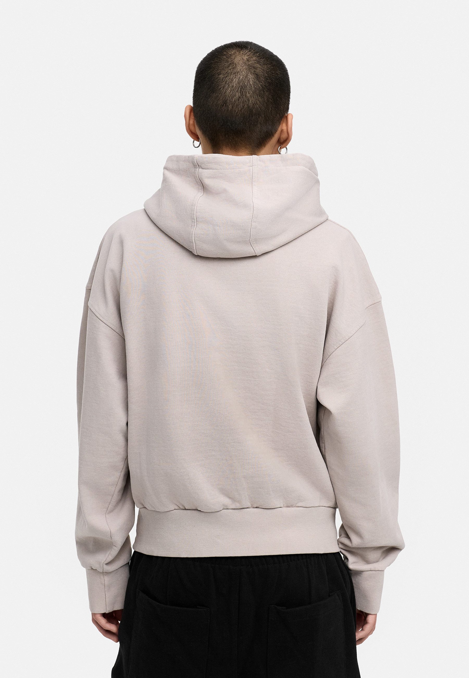 BEHYPE STUDIOS Hoodie IM OVERSIZE BOXY-FIT Herren Cord-less Kapuzenpullover lockeres Kapuzen-Sweatshirt Sweater