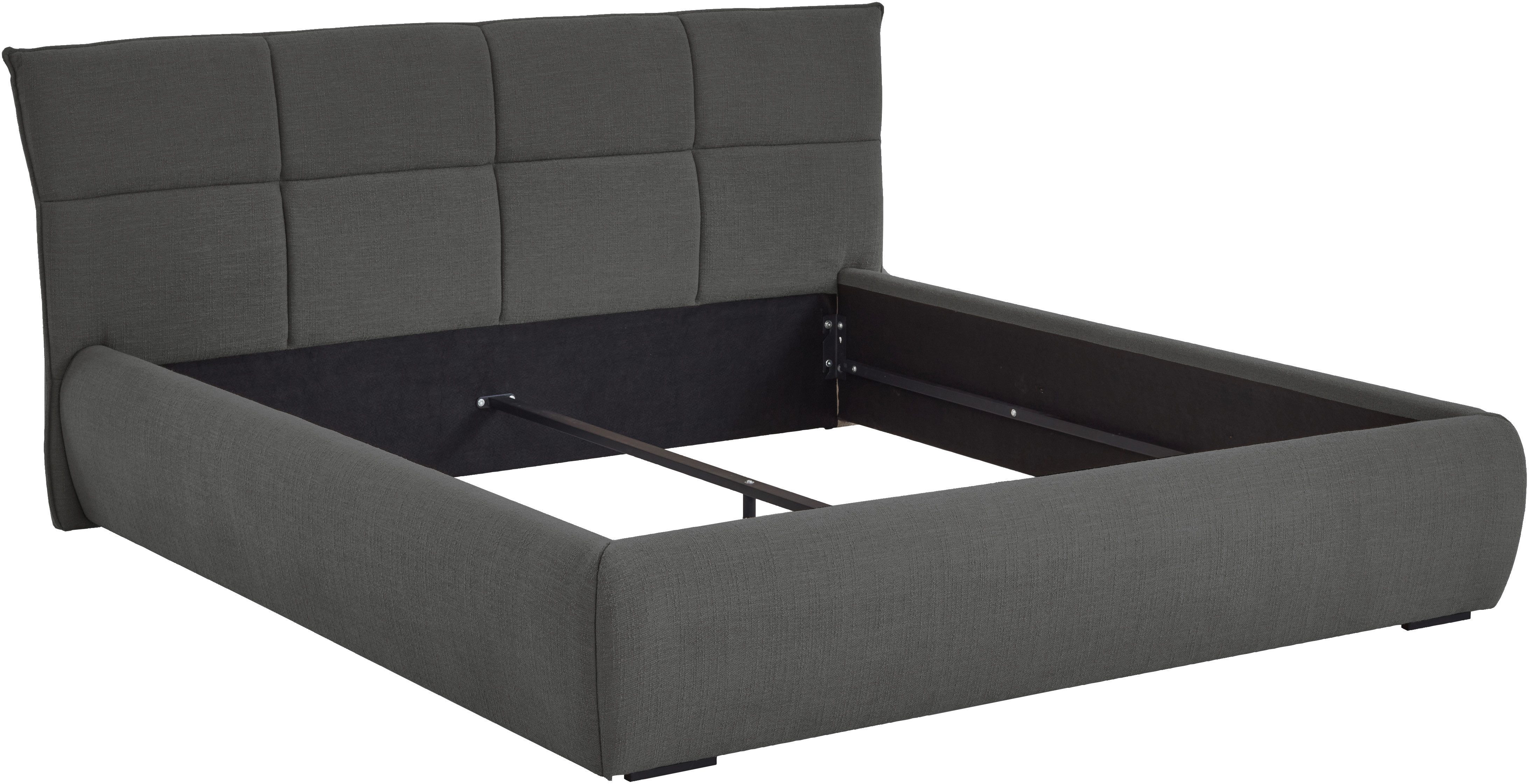 ATLANTIC home collection Polsterbett Narin in verschiedenen Größen, modernes gepolstertes Kopfteil mit stillvollen Akzenten – Bild 2 von 5