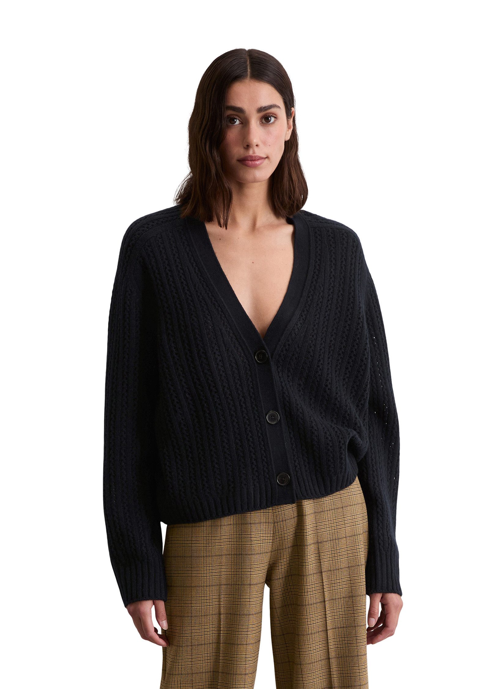 Cardigan aus Schurwolle
