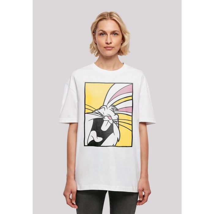 F4NT4STIC T-Shirt Looney Tunes Trickfilm Serie Cartoon Bugs Bunny Laughing