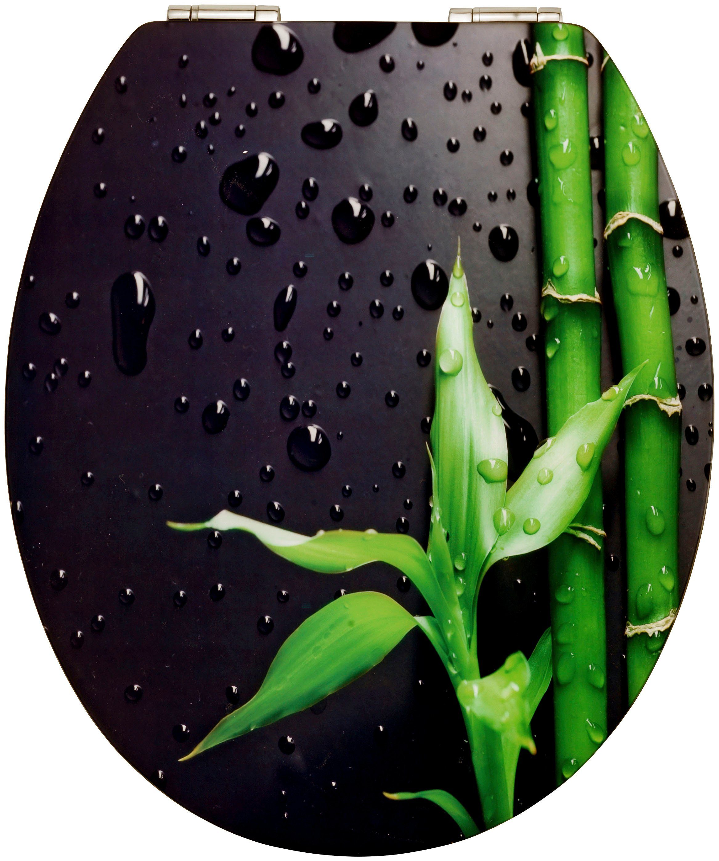 CORNAT WC-Sitz Elegante Acryl-Oberfläche - Hochwertiger Holzkern - Absenkautomatik, Schnellbefestigung - Komfortables Sitzgefühl / Toilettensitz. € 64,99