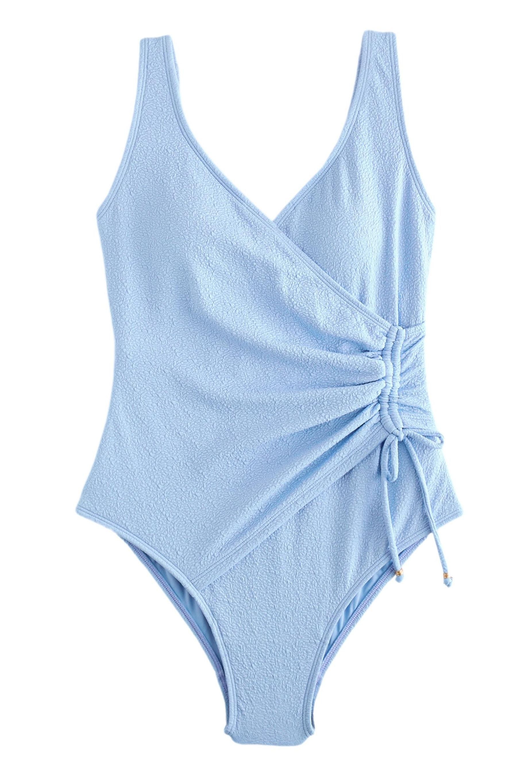 Next Badeanzug Bauchformender Badeanzug mit seitlicher Raffung (1-St)