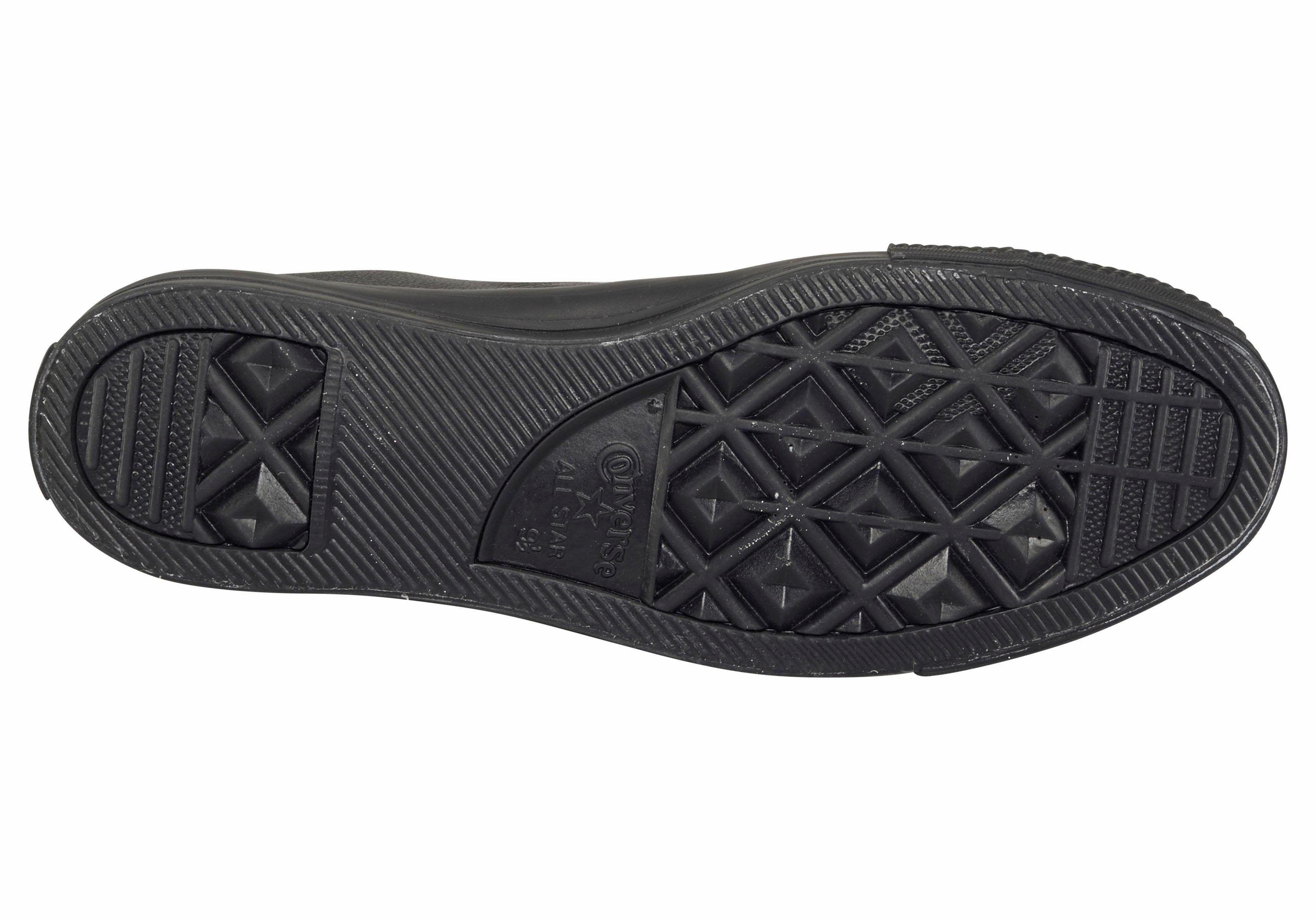 Schuhe Sneaker Converse Chuck Taylor Basic Leather Ox Monocrome Sneaker