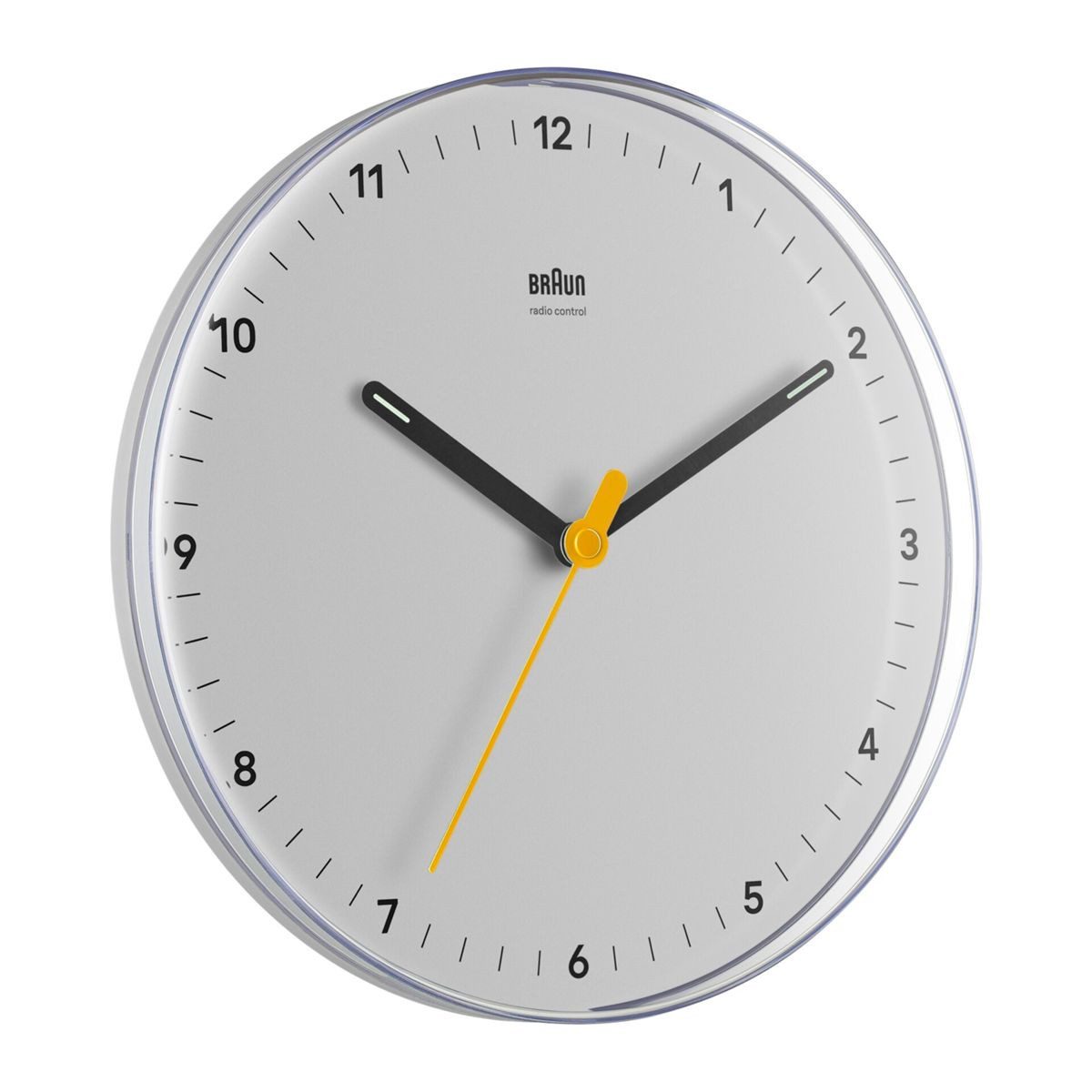 Braun Wecker BC 26 W-DCF Funkwanduhr