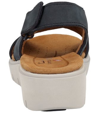 Clarks Sandalen Nubukleder Keilsandalette