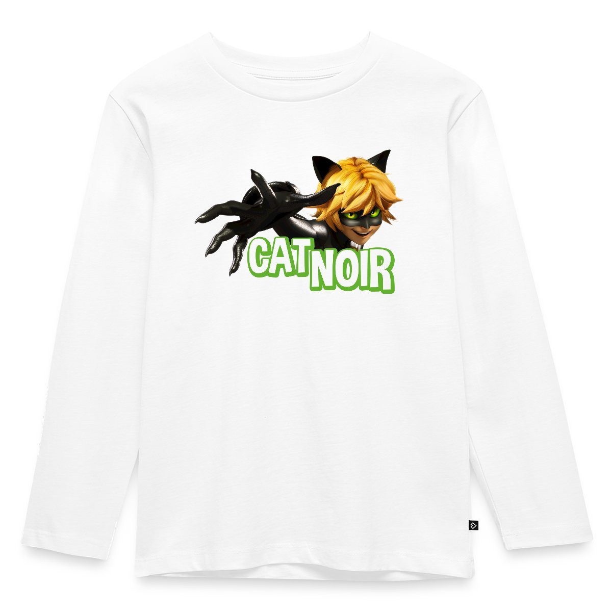T-Shirt Miraculous Cat Noir Adrien Kinder Premium Langarmshirt