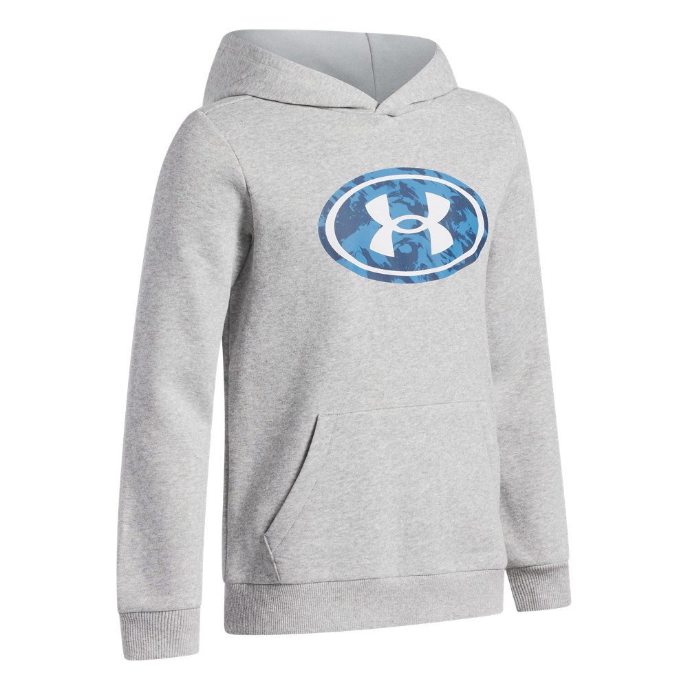 Under Armour® Kapuzensweatshirt UA B RIVAL FLC KEY PT FIL HD für Jugendliche, mit Kapuze, aus Baumwolle und Polyester – Bild 5 von 5