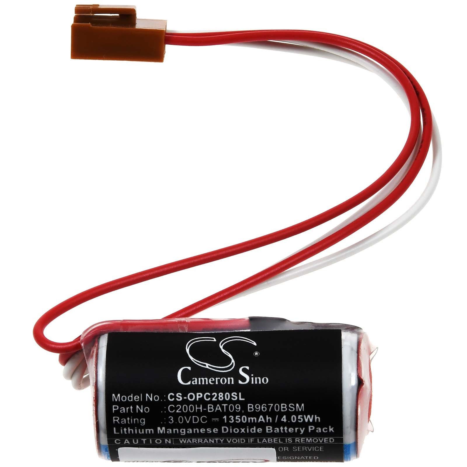 Powery SPS-Lithiumbatterie kompatibel mit Omron C28P Batterie, (3 V)