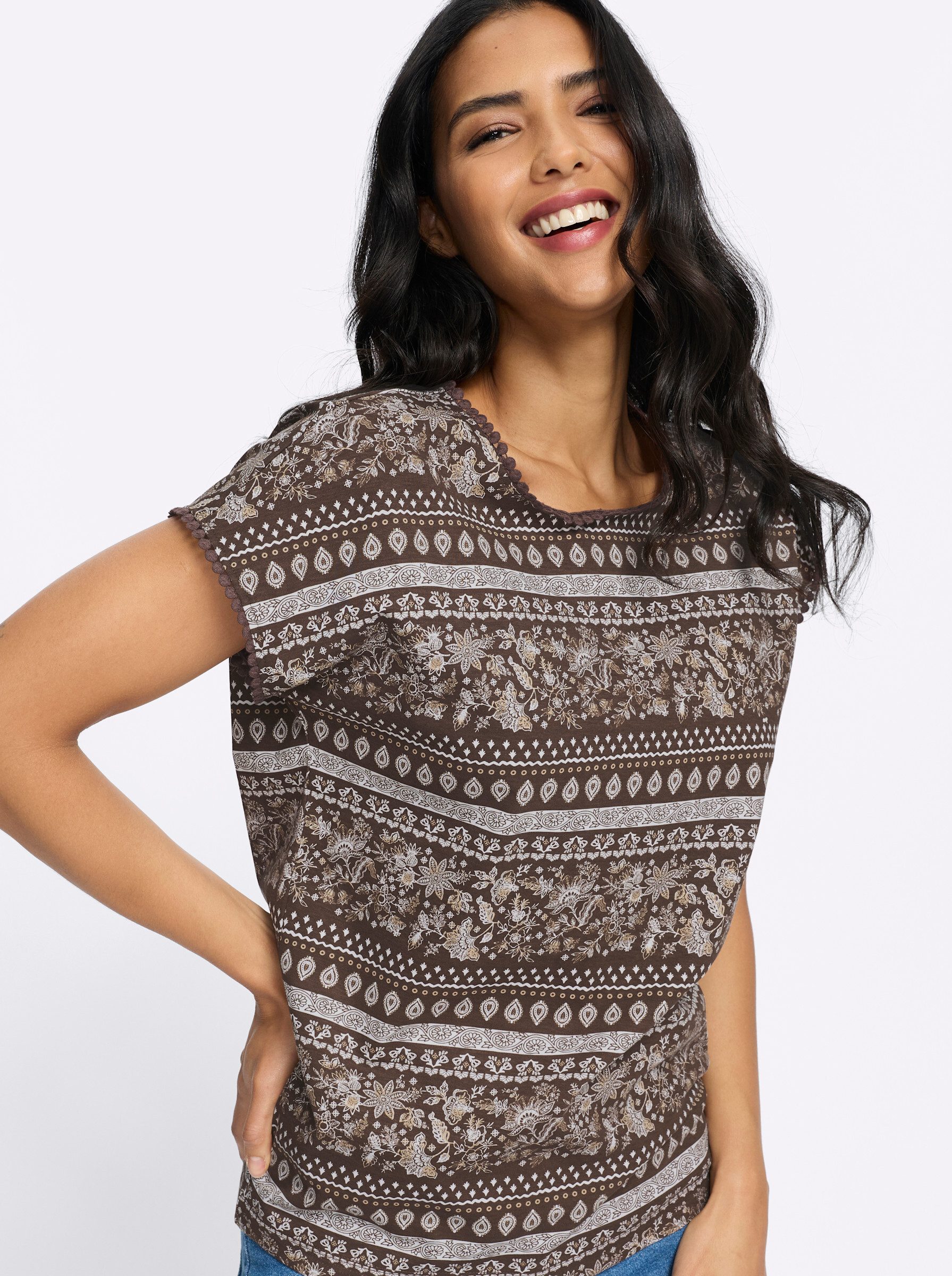 Sieh an! T-Shirt Kurzarm-Shirt Kurzarm – Bild 5 von 5