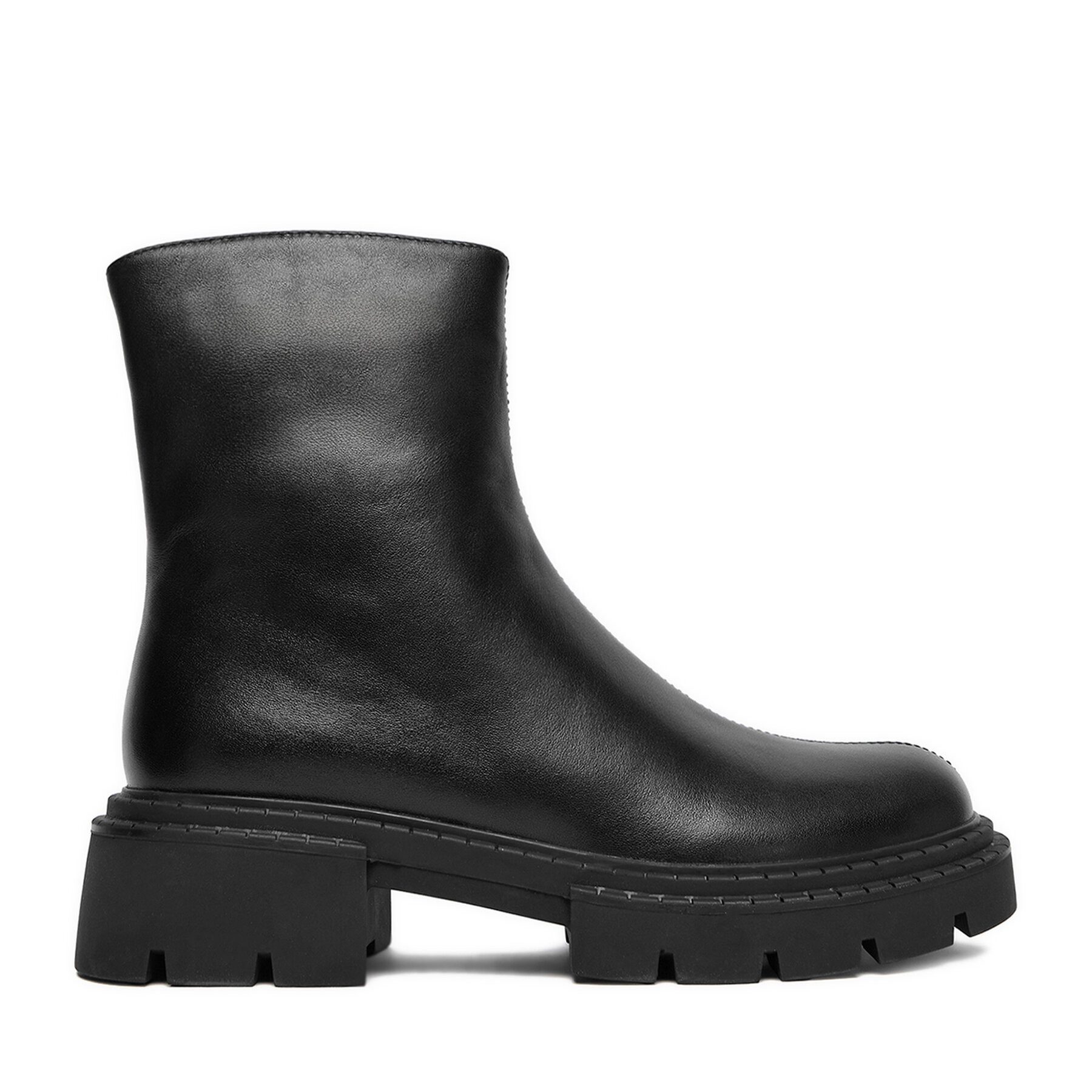 Badura Badura Damen Stiefeletten C-ANAHI-MX01415 Schwarz Stiefel