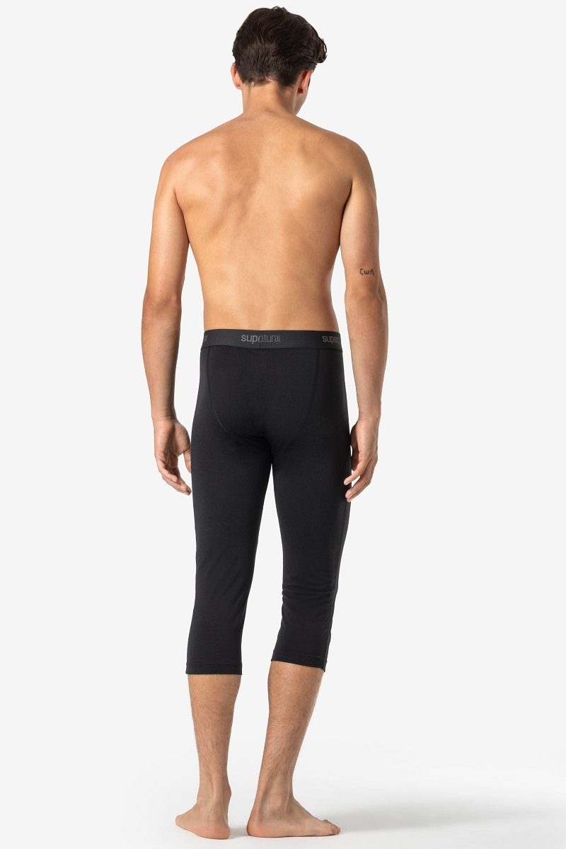 SUPER.NATURAL Thermounterhose für Herren, Merino M TUNDRA175 TIGHT 3/4 funk günstig online kaufen