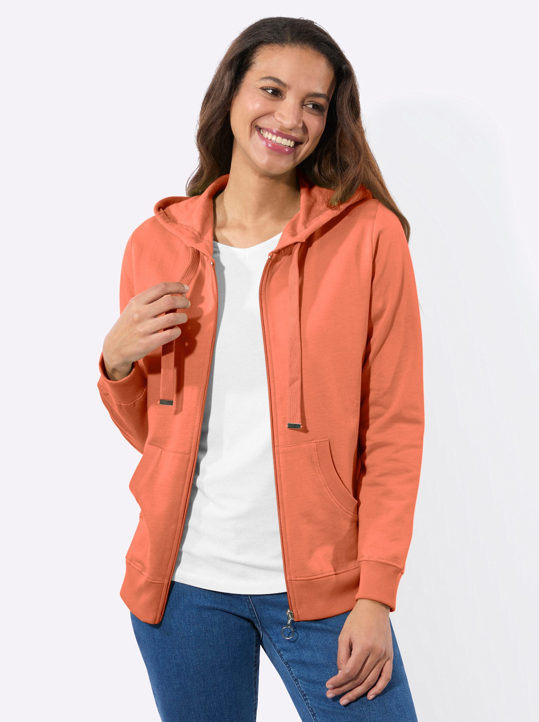 Witt Shirtjacke Sweatjacke Langarm