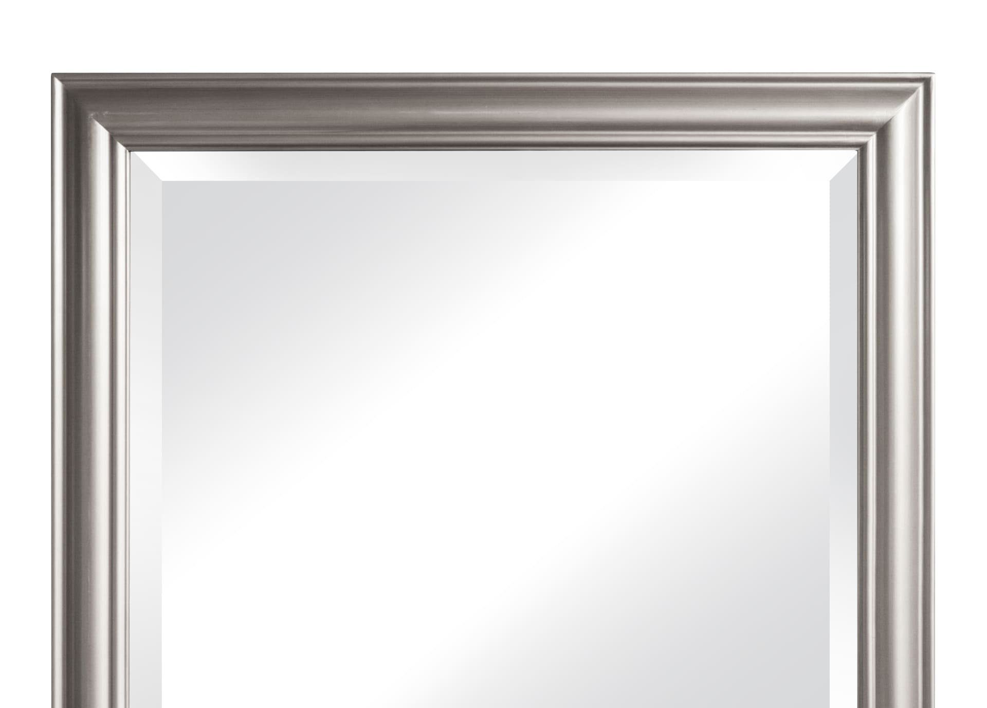 dasmöbelwerk Wandspiegel Wandspiegel Schlicht Silber 180x80 cm XL Spiegel Ganzkörperspiegel