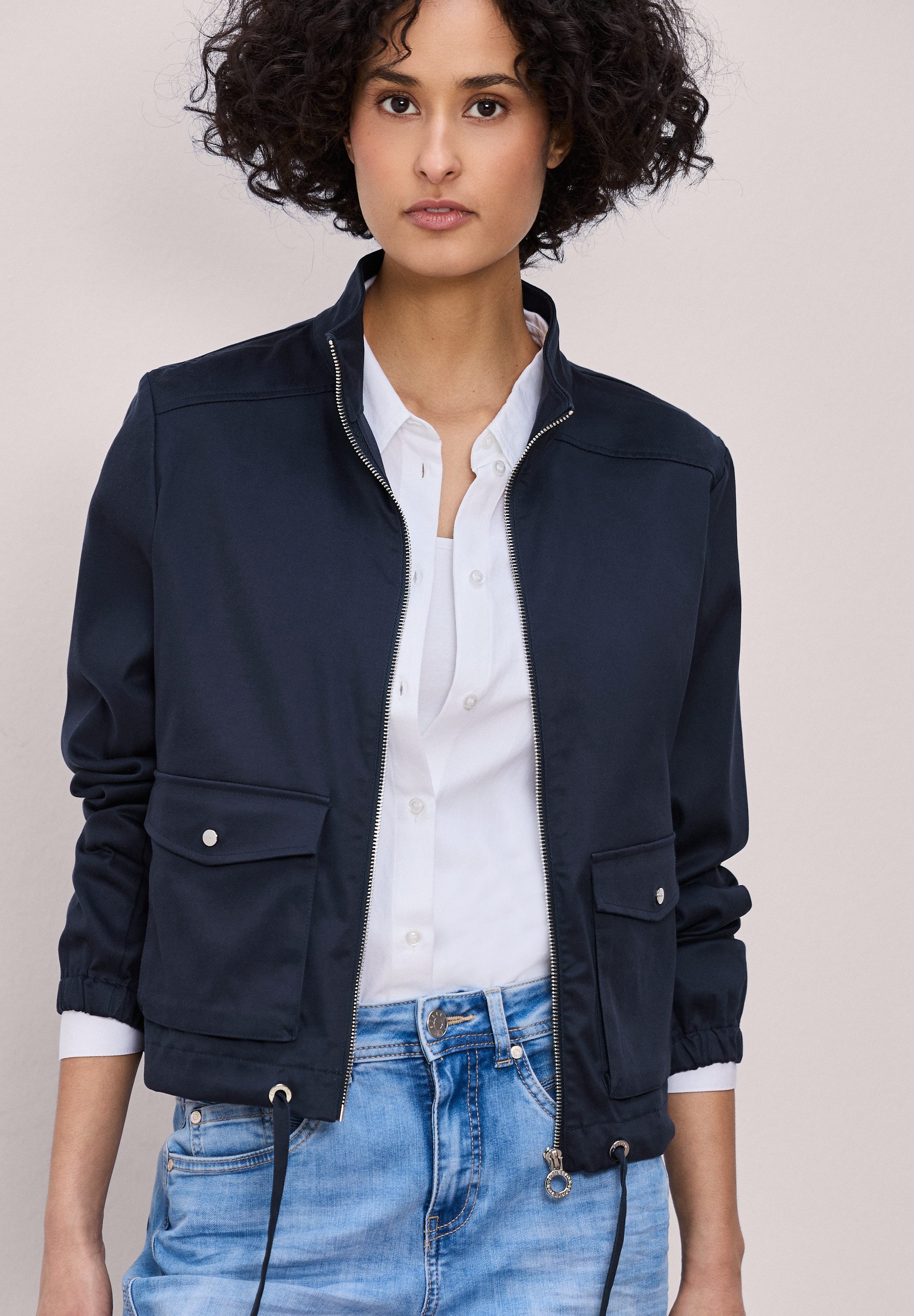 STREET ONE Softshelljacke mit Stehkragen günstig online kaufen