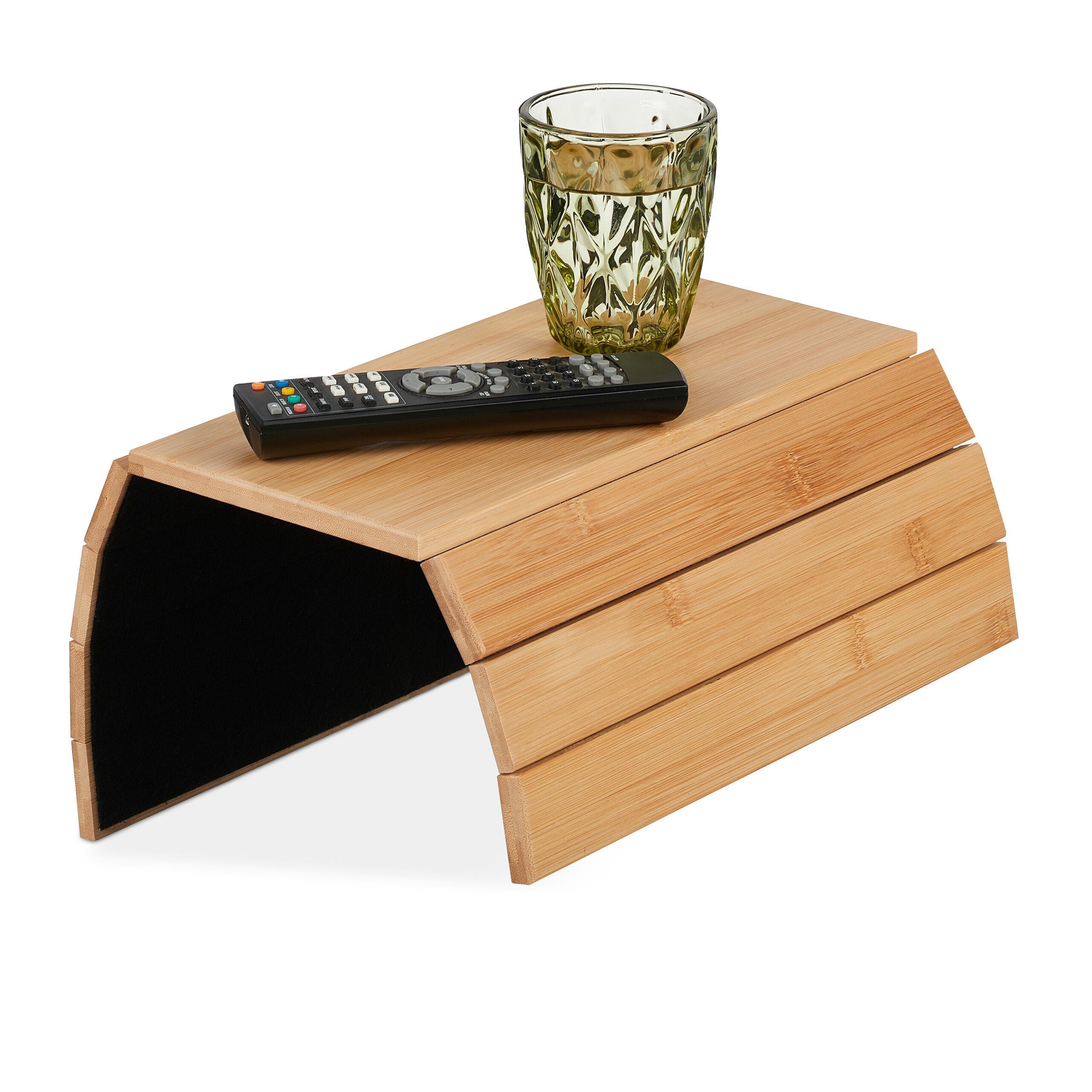 relaxdays Tablett Sofatablett Bambus, Bambus, (1-tlg)