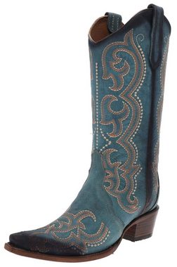 Corral Boots L5869 Blau Cowboystiefel Rahmengenähte Damen Westernstiefel