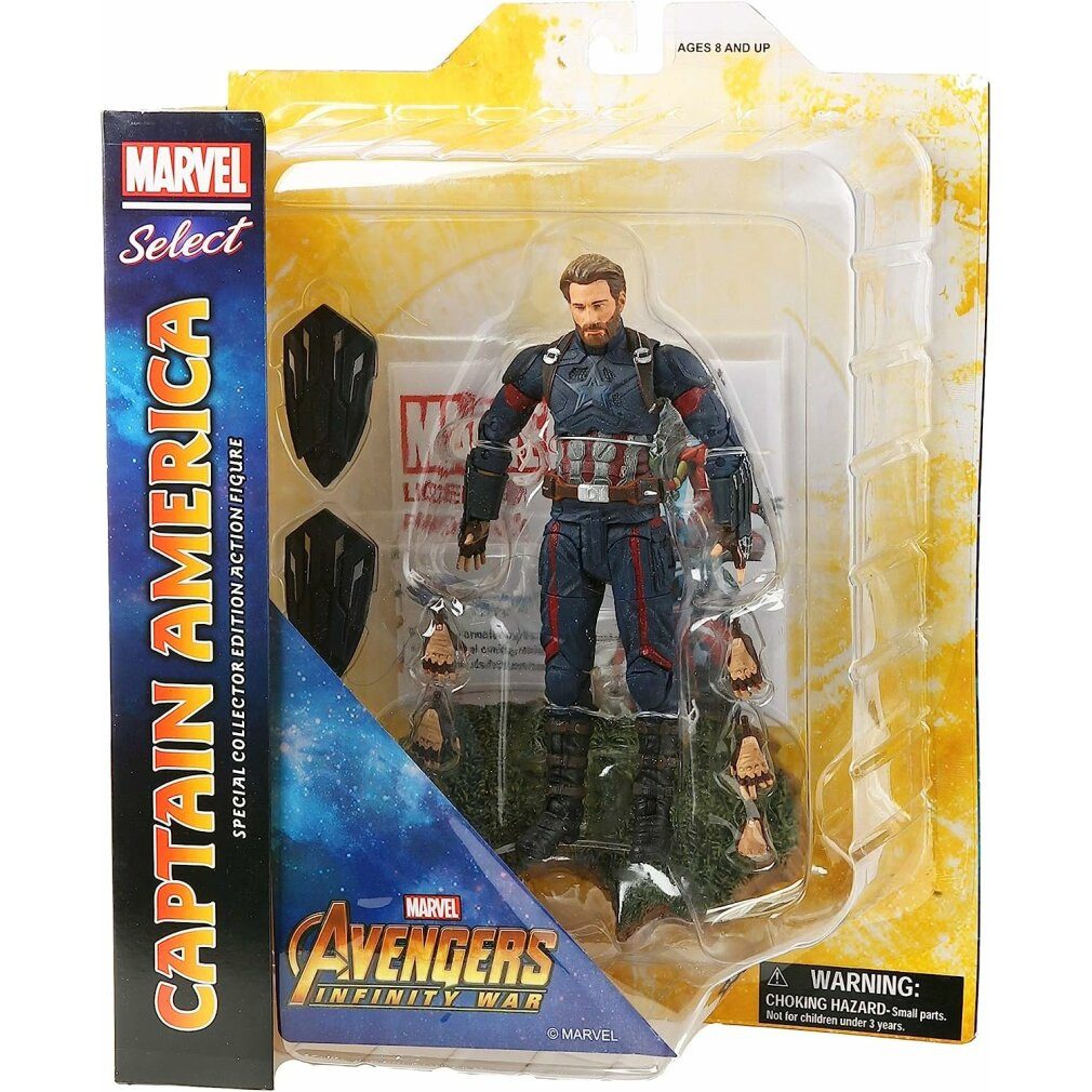 Diamond Spielfigur Actionfiguren Diamond Captain America APR182168 18 cm