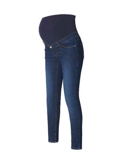 ESPRIT maternity Umstandsjeans Schmal geschnittene Jeans mit Überbauchbund