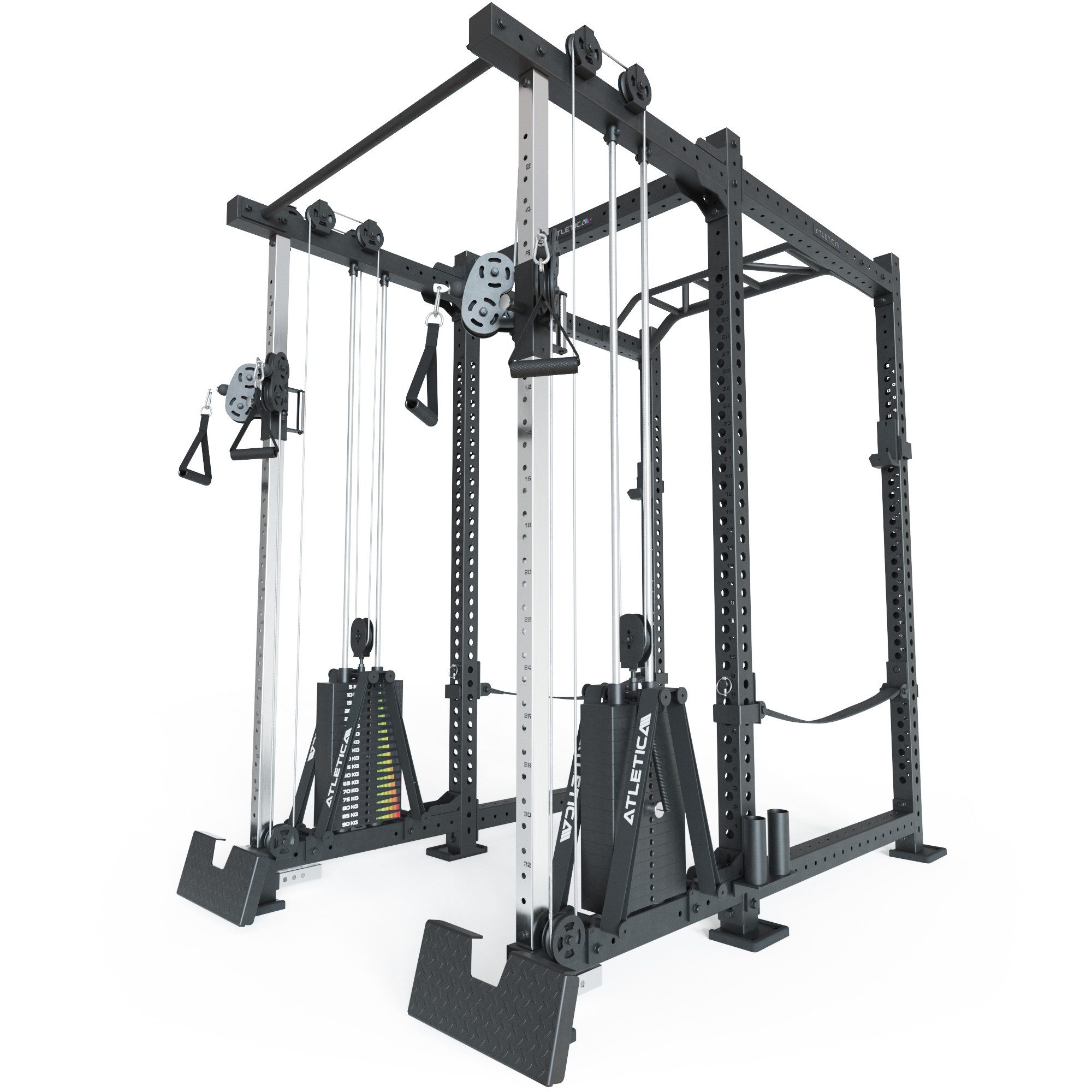 Power Rack R8-Duality PRO, 2x90 kg Double Stack