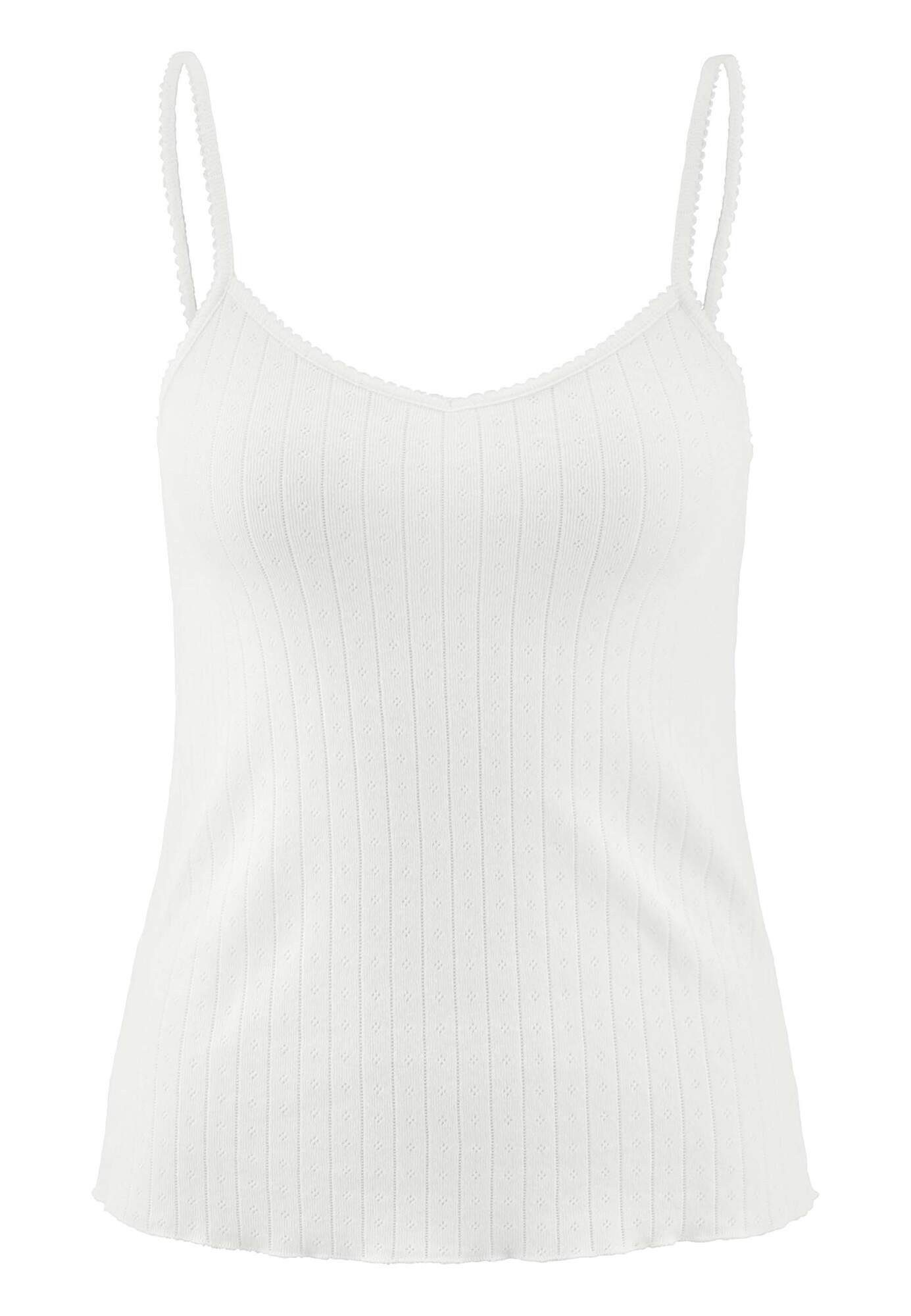 Hessnatur Pyjamaoberteil Regular PURE POINTELLE aus reiner Bio-Baumwolle (1-tlg)