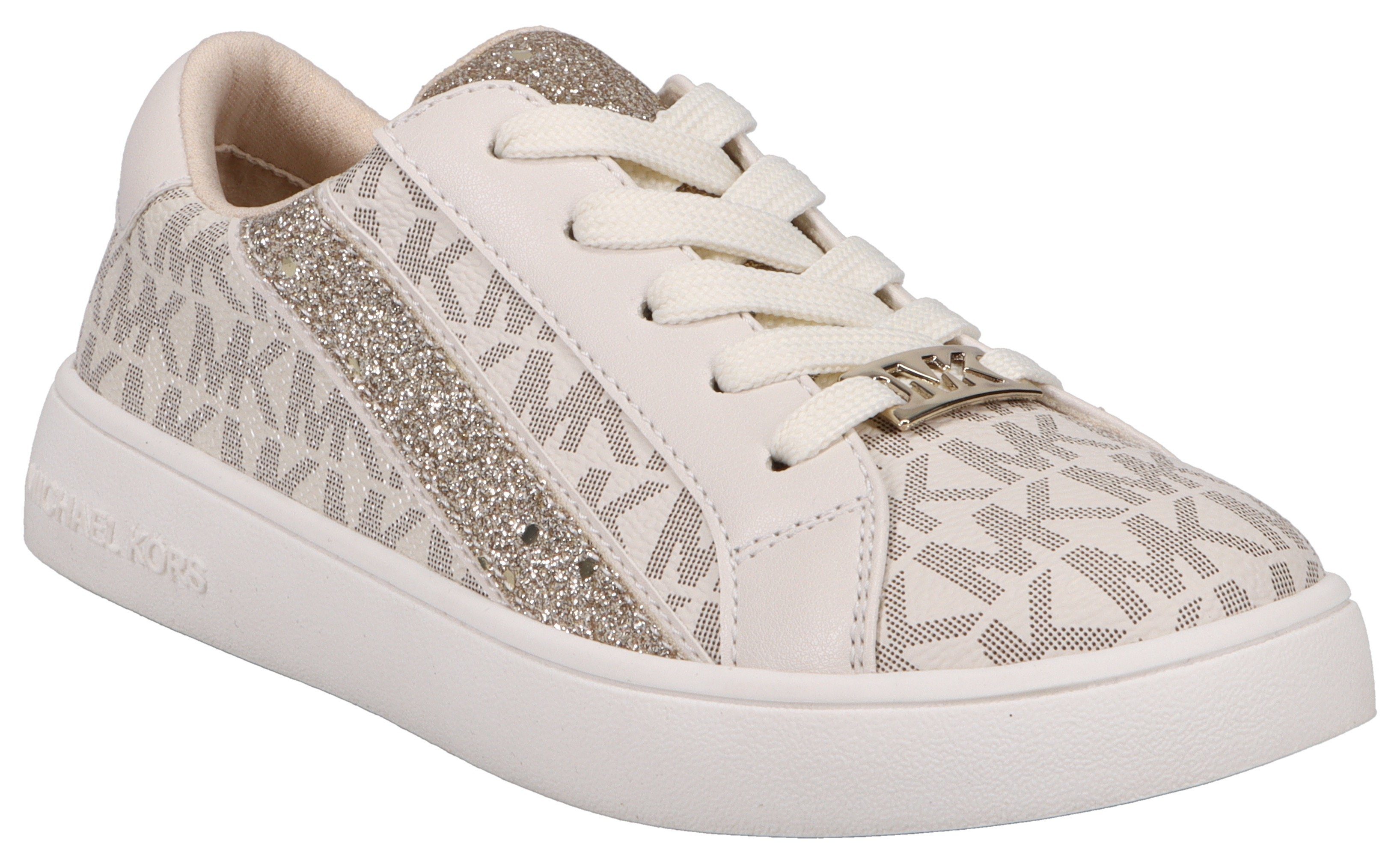 MICHAEL KORS KIDS JEM SLADE Sneaker mit Michael Kors Aufdruck, Freizeitschuh, Halbschuh, Schnürschuh