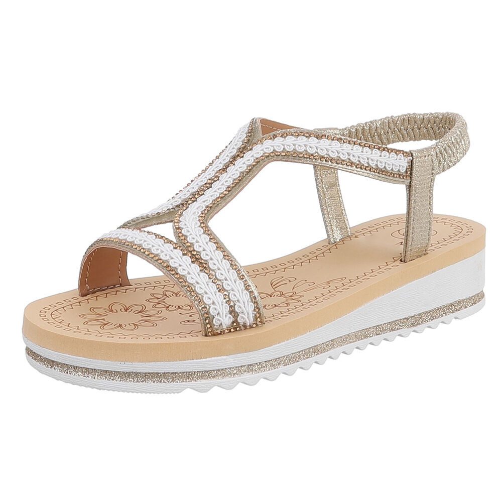 Ital-Design Bequeme Damen-Sandalen mit elegantem Design für den Sommer Riem günstig online kaufen