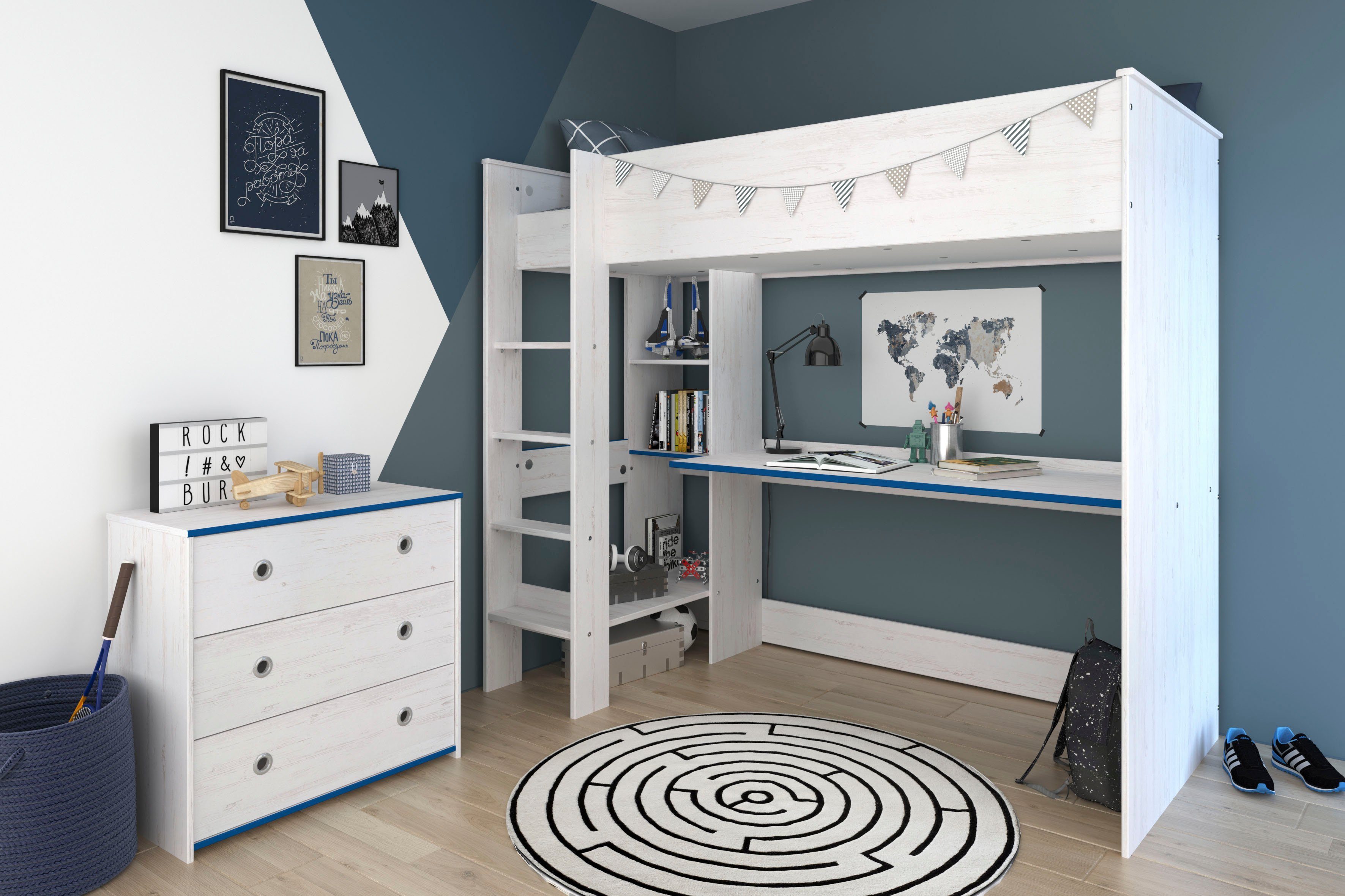 Parisot Youth Bedroom Set Smoozy_29, (2-piece)