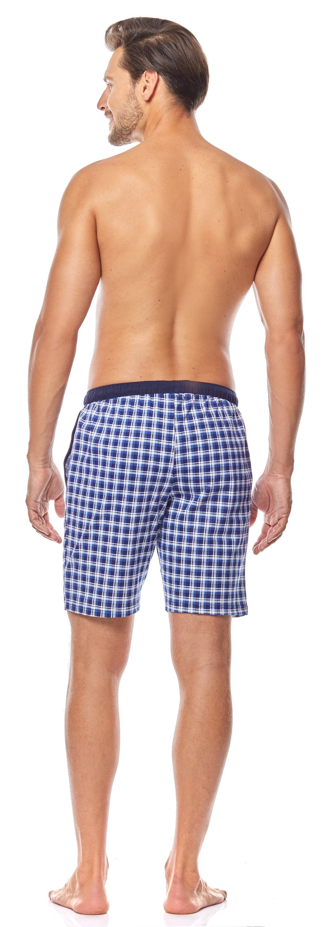Timone Pyjamashorts Herren Schlafanzughose Kurz TI30-114 (1-tlg)