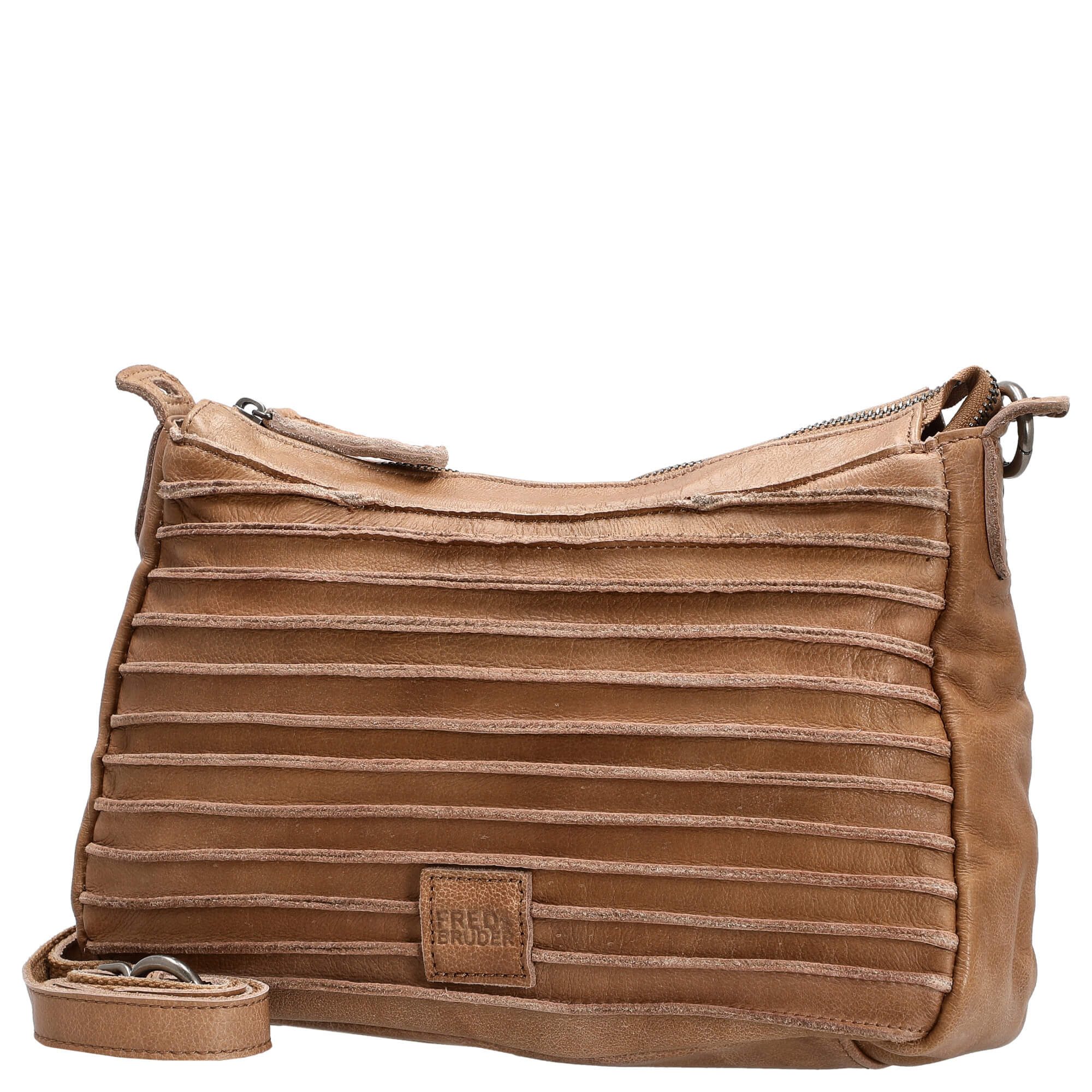 FREDsBRUDER Umhängetasche Riffel Likely - Umhängetasche 30 cm (caramel) günstig online kaufen