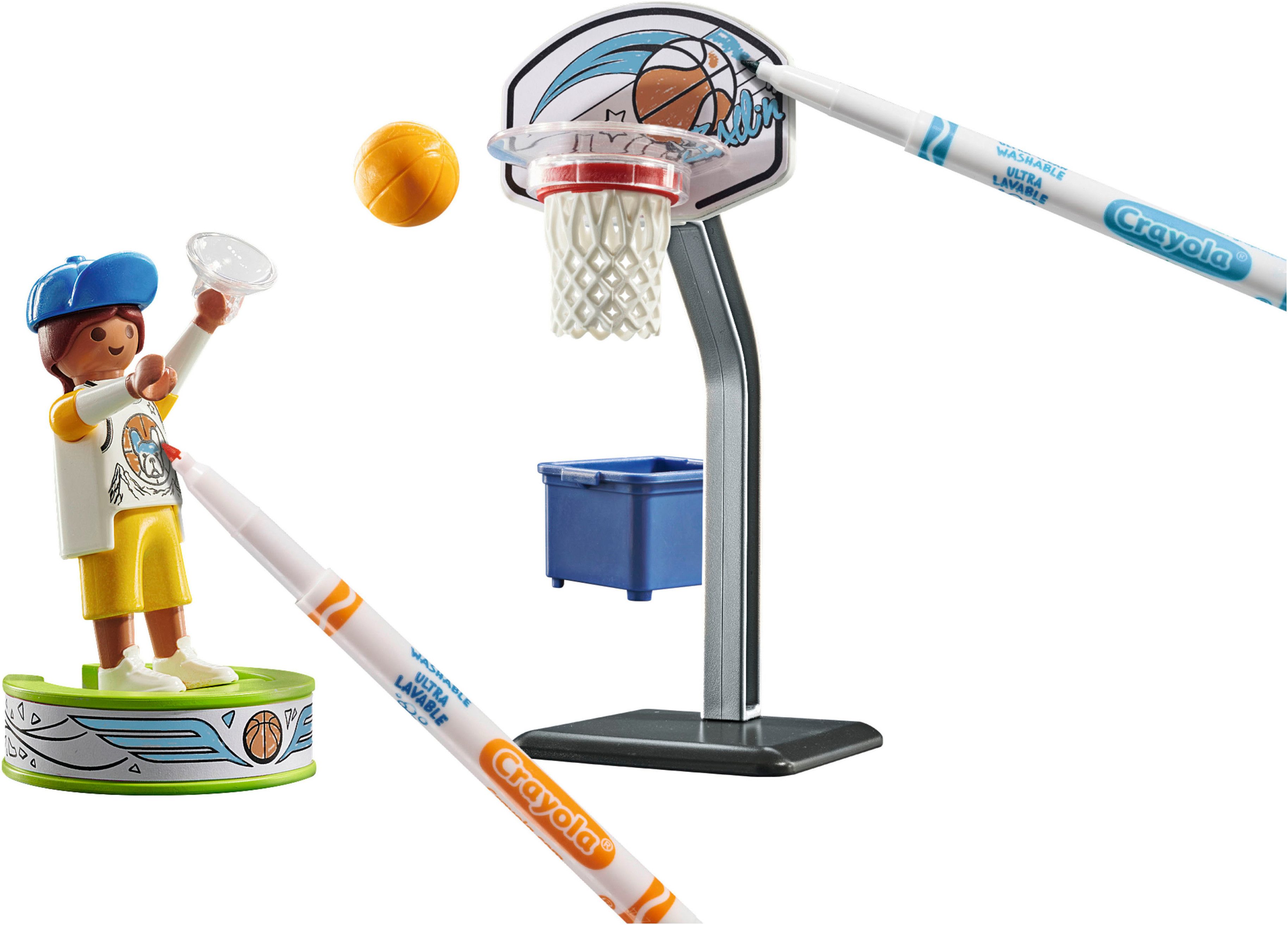 Playmobil® Skater mit Basketball (71516), Color Konstruktions-Spielset, (15 günstig online kaufen