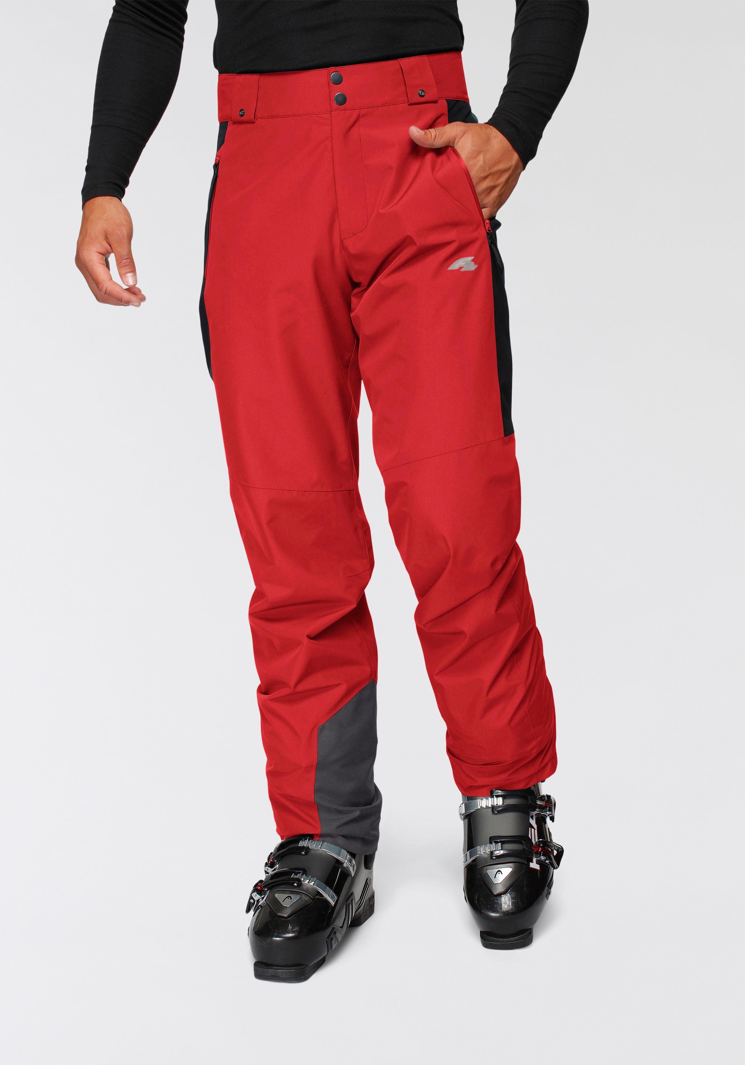 F2 Skihose ISCHGL rot