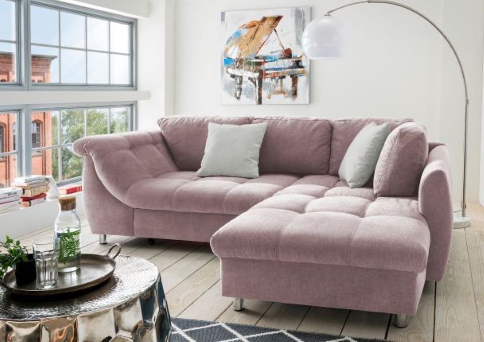 Myhomelando Ecksofa Argo, mit Schlaffunktion