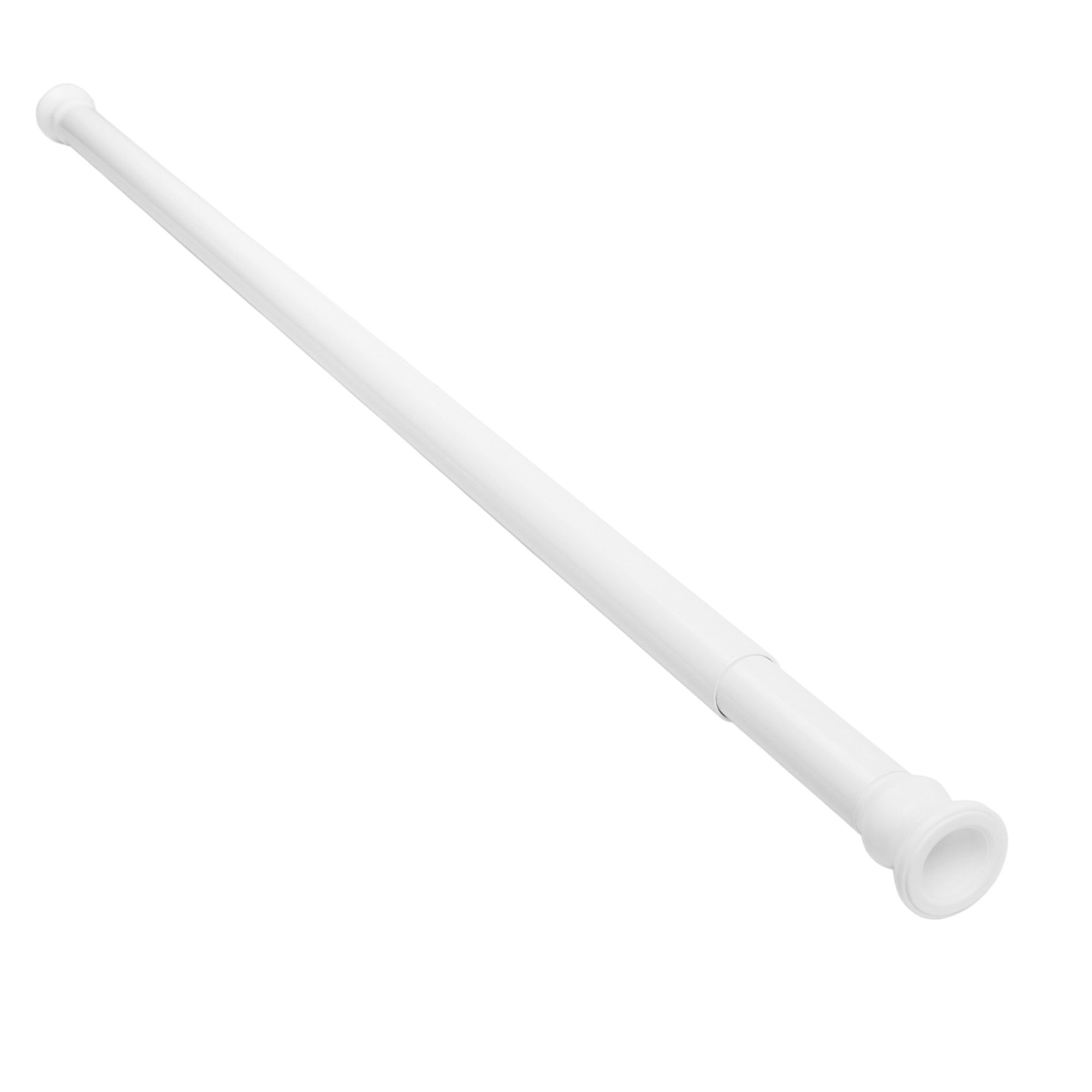 Sanilo Duschvorhangstange 90-170 cm, Ø 28 mm, ausziehbar, ohne Bohren, geklemmt, Aluminium