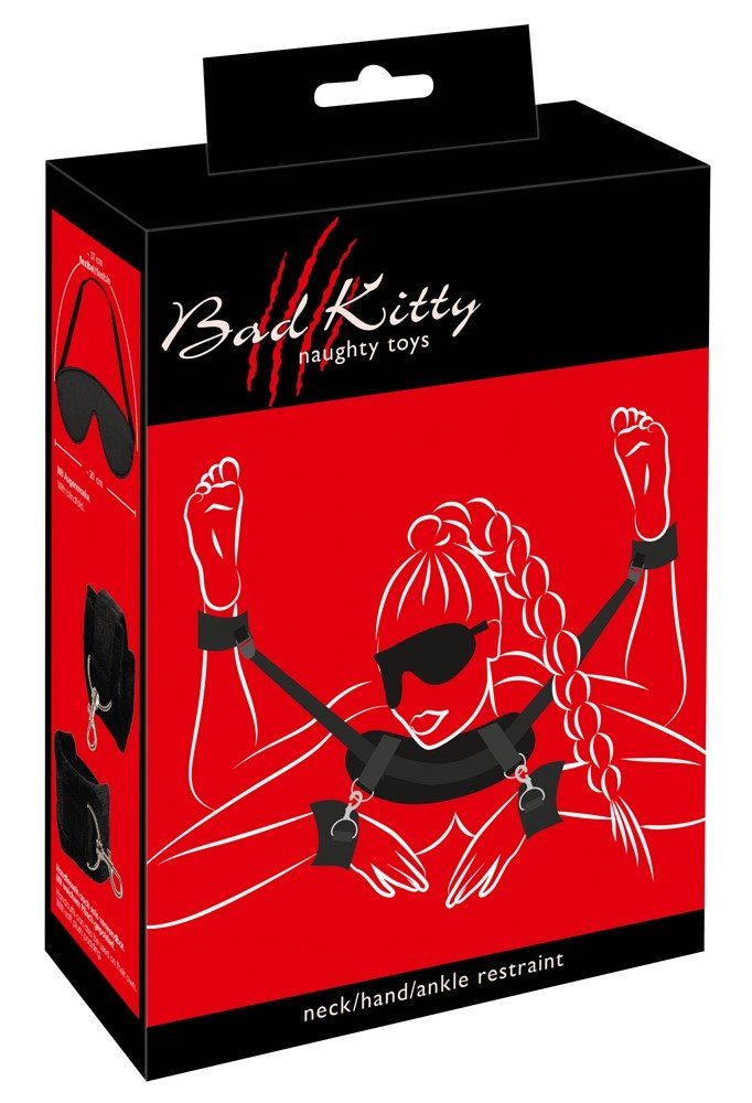 Bad Kitty Bondage-Set Bad Kitty - Hals - Hand - Fuß - Fessel