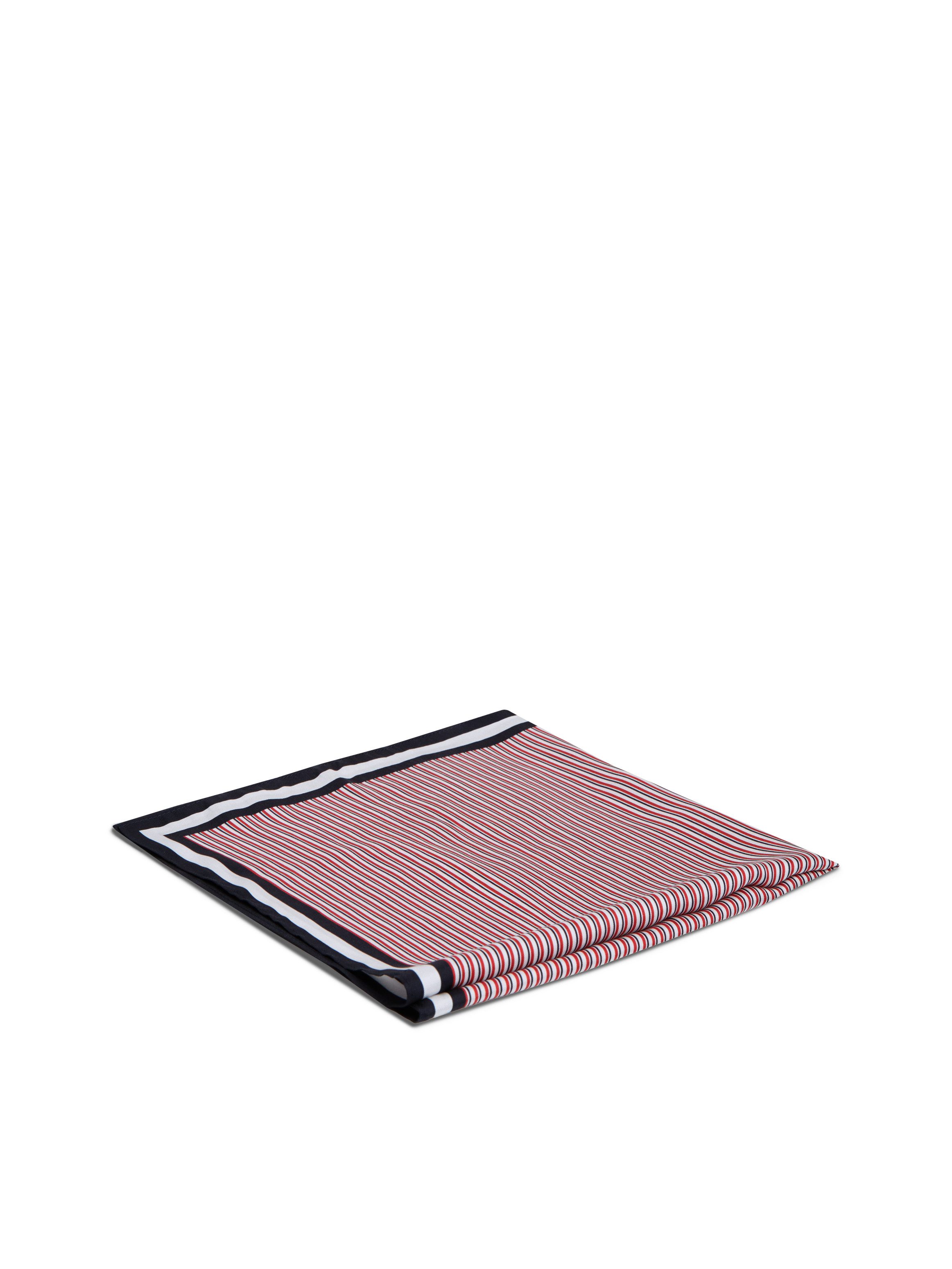 Tommy Hilfiger Seidentuch SILK FOULARD, Regular fit mit Streifenmuster