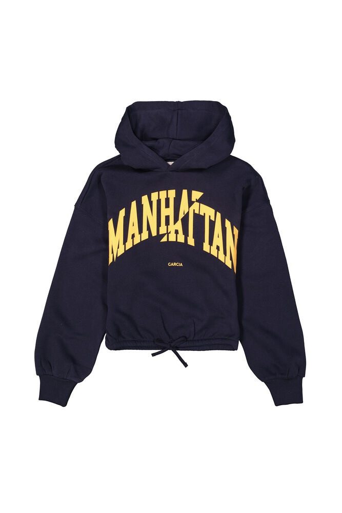 Garcia Kapuzensweatshirt Dunkelblauer Kapuzenpulli (H52460-6033) günstig online kaufen