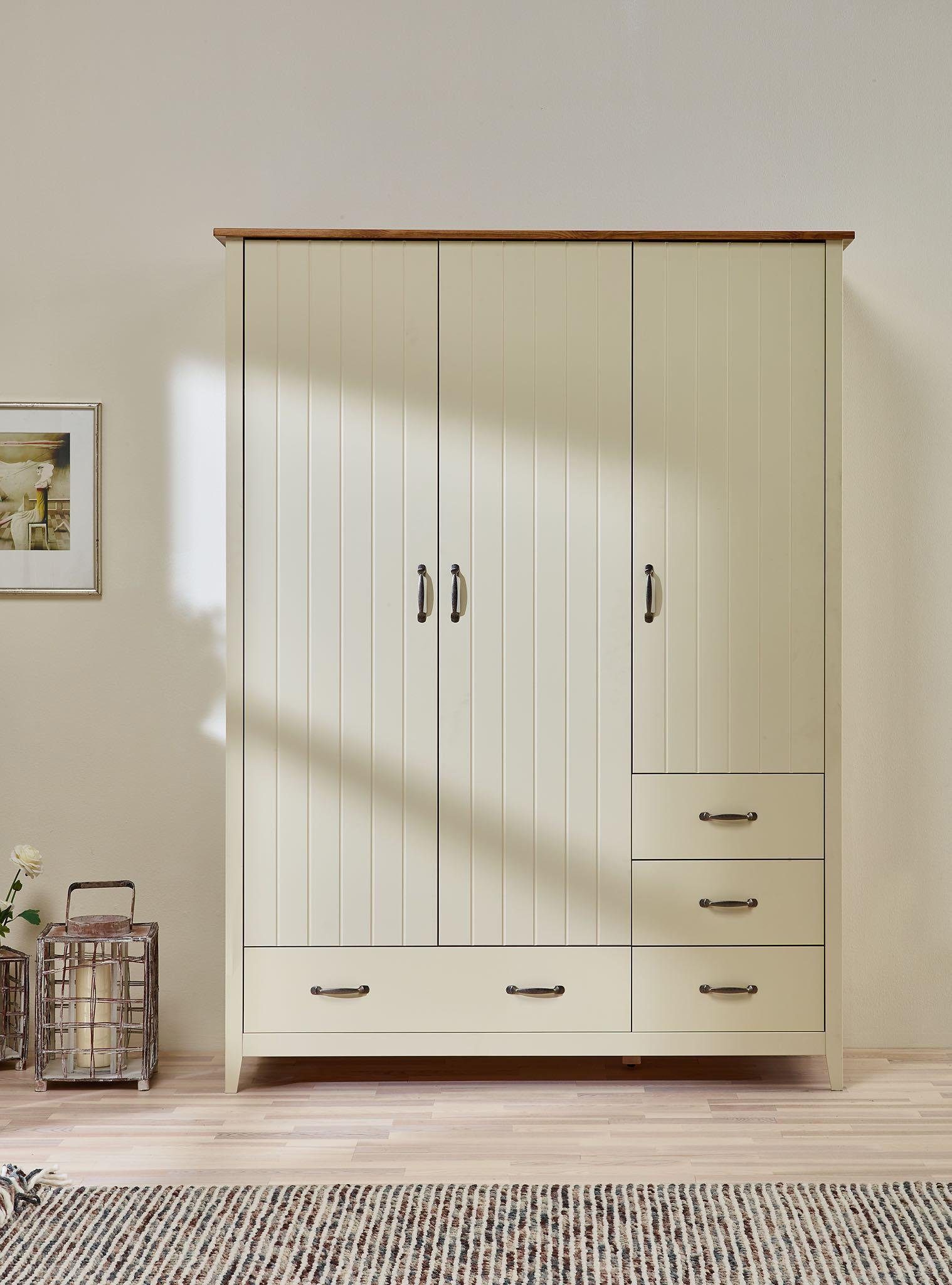 Home affaire Kleiderschrank «Norfolk», 3trg., Breite 142 cm online