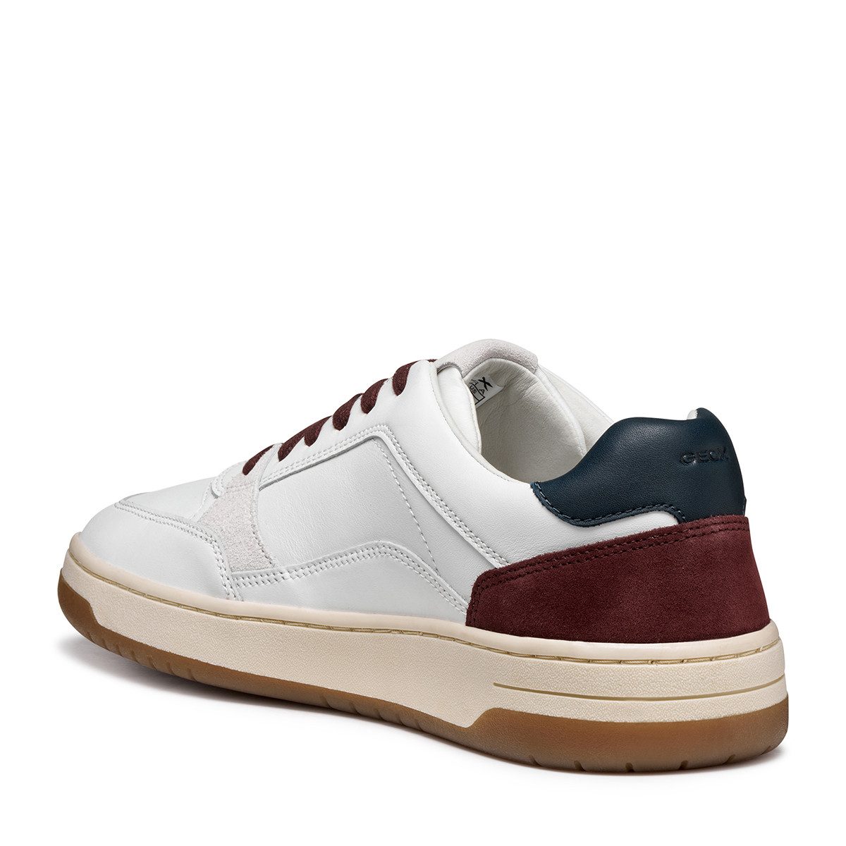 Geox GEOX SEDRAL COURT, Sneaker, Weiß,kombiniert, Herren Sneaker