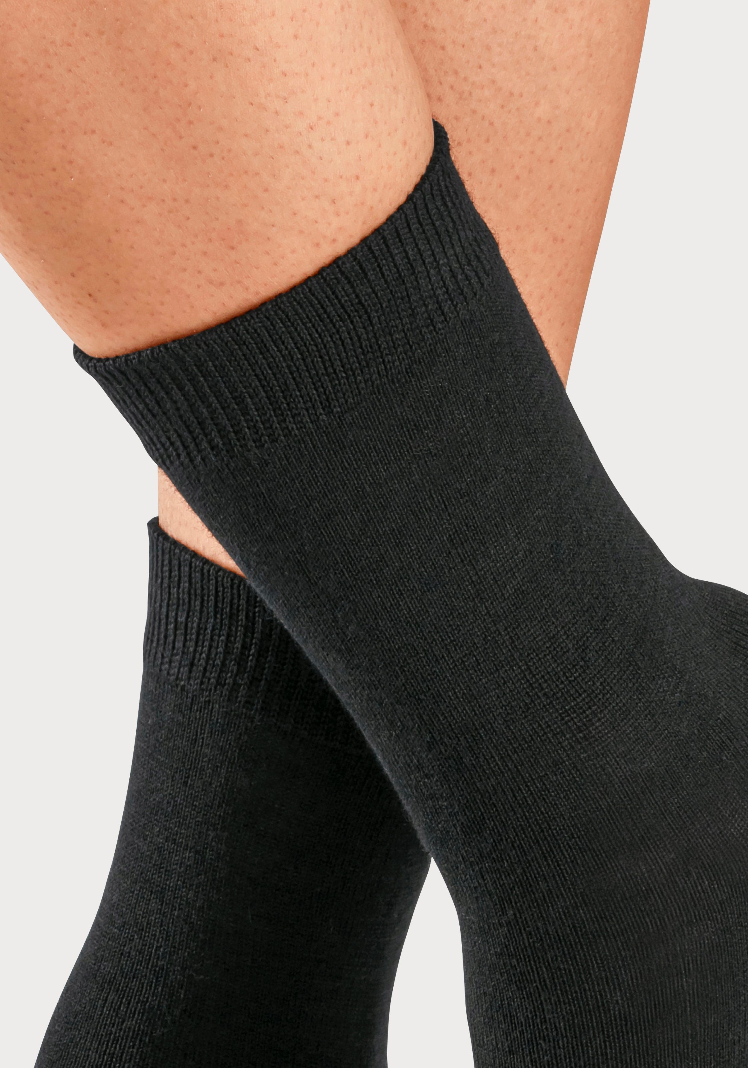 Bench. Socken (Packung, 3-Paar) Damensocken aus flauschigem Material mit wärmender Wolle