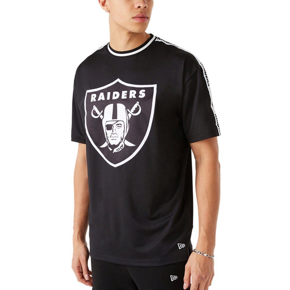 Print-Shirt Era Raiders TAPING Vegas Las New NFL Oversized